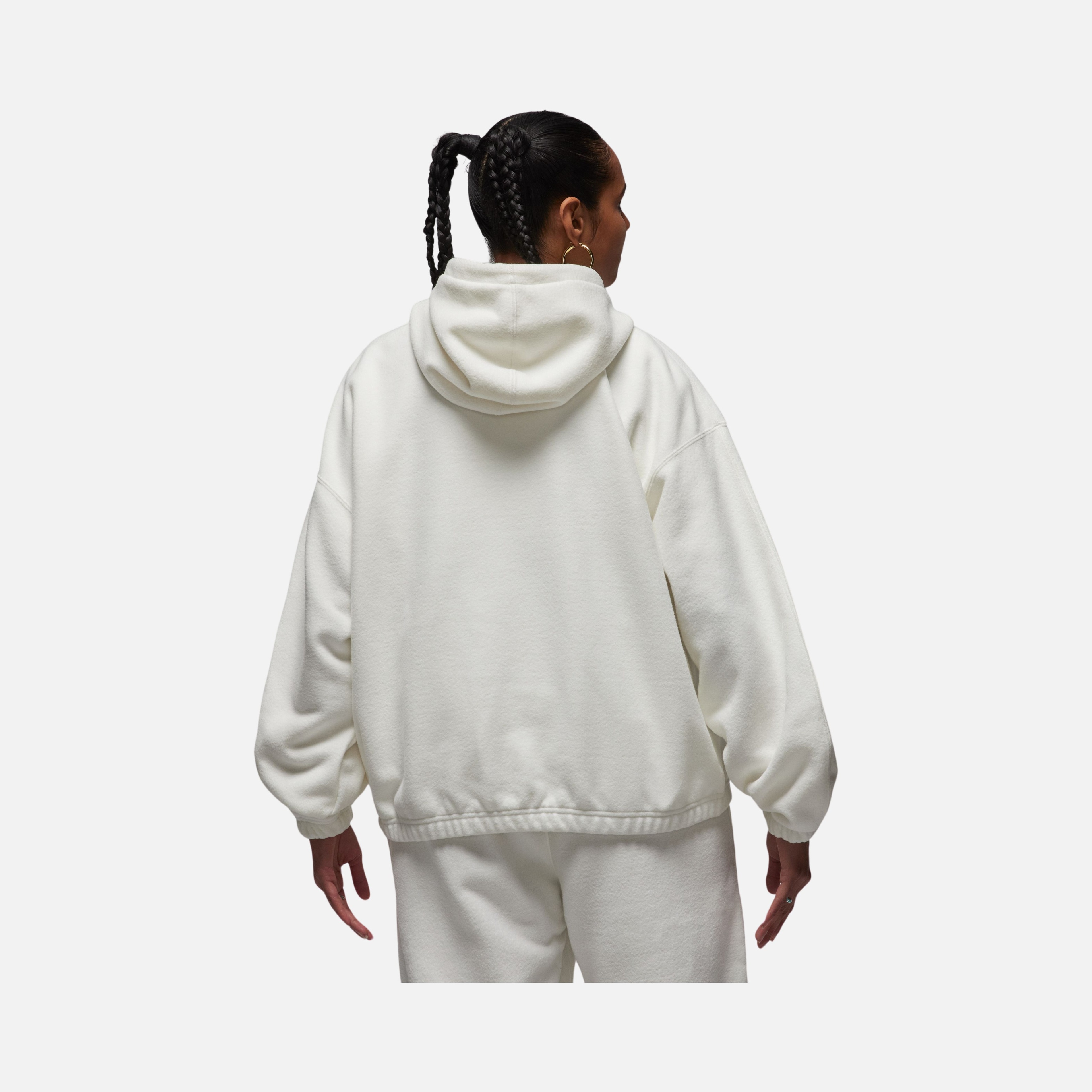 Nike Jordan Essentials Flight Fleece Winterized Wide Cut Hoodie Kadın Sweatshirt