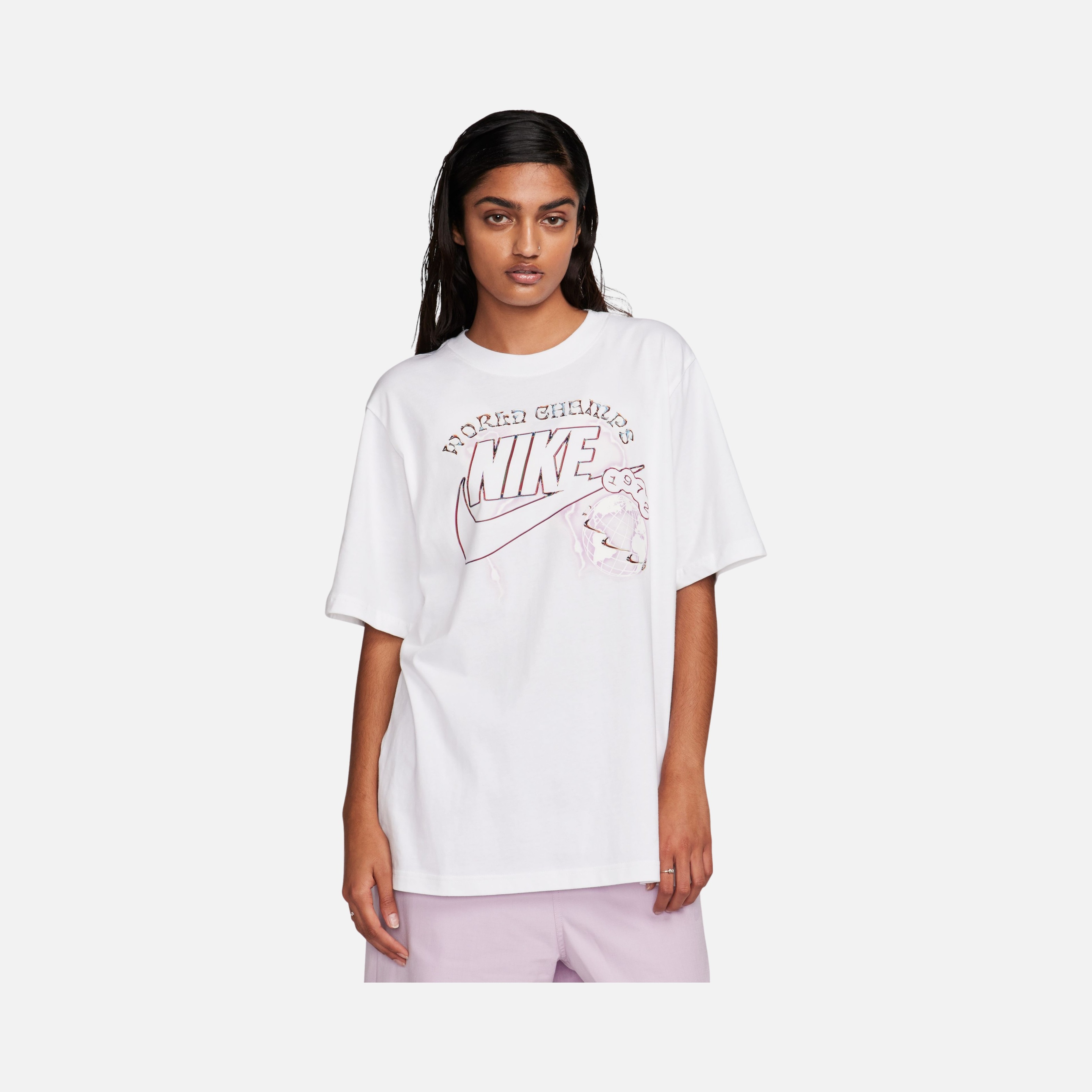 Nike Sportswear Oc3 Graphic Boyfriend Short-Sleeve Kadın Tişört