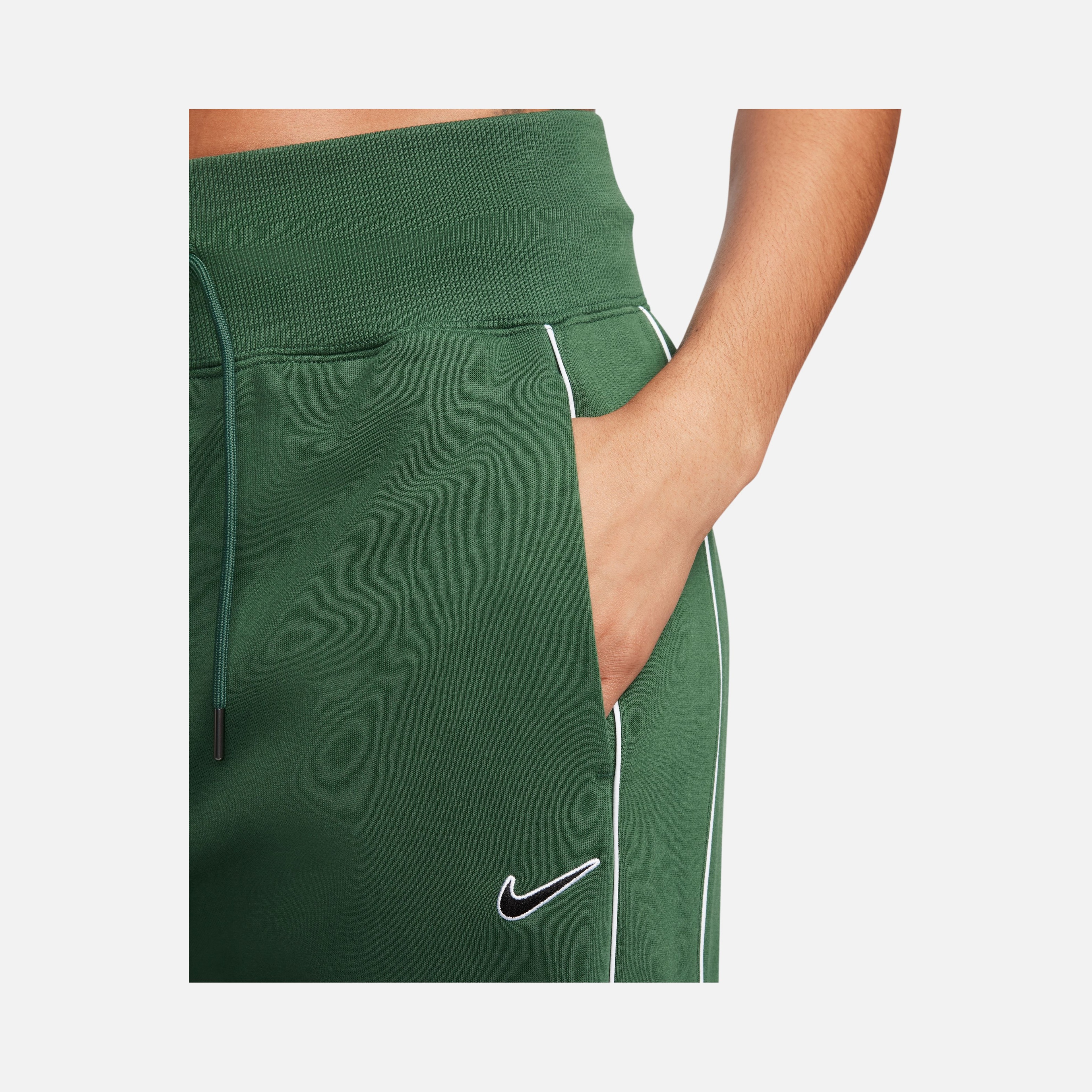 Nike Sportswear Phoenix Fleece High-Waisted Open-Hem Bottoms Kadın Eşofman Altı
