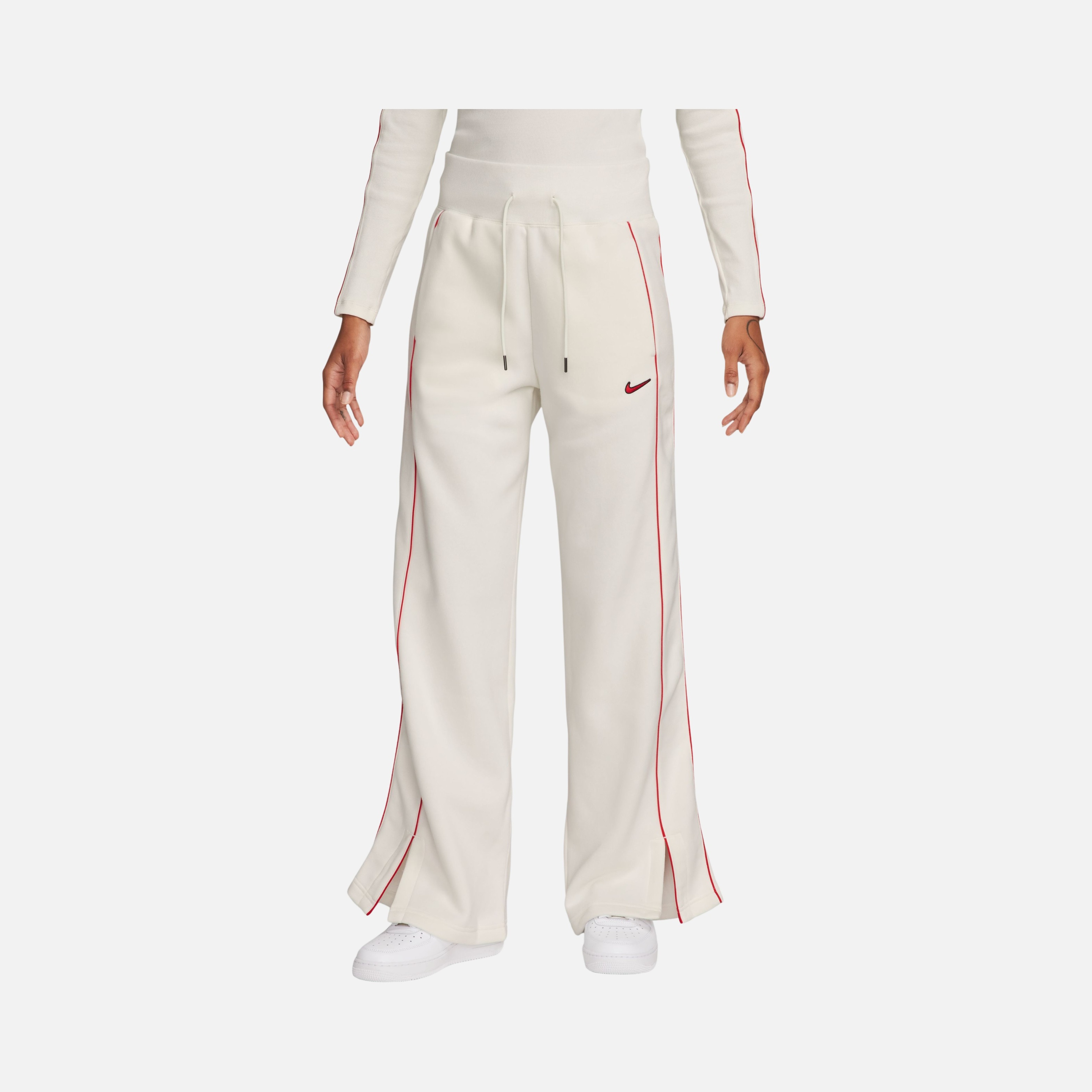 Nike Sportswear Phoenix Fleece High-Waisted Open-Hem Bottoms Kadın Eşofman Altı