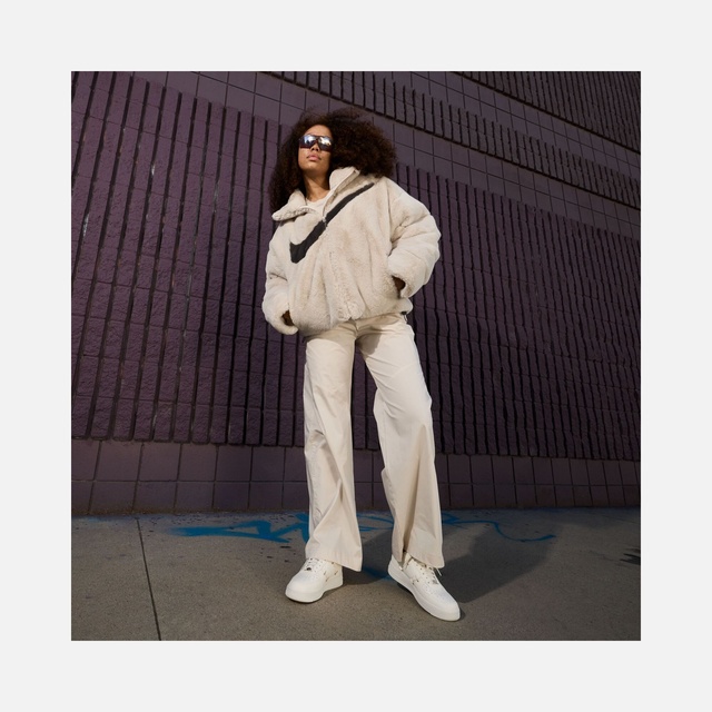 Nike Bej Nike Air Force 1 Lx