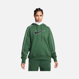 Nike Sportswear Oversized Fleece Pullover Hoodie Kadın Sweatshirt