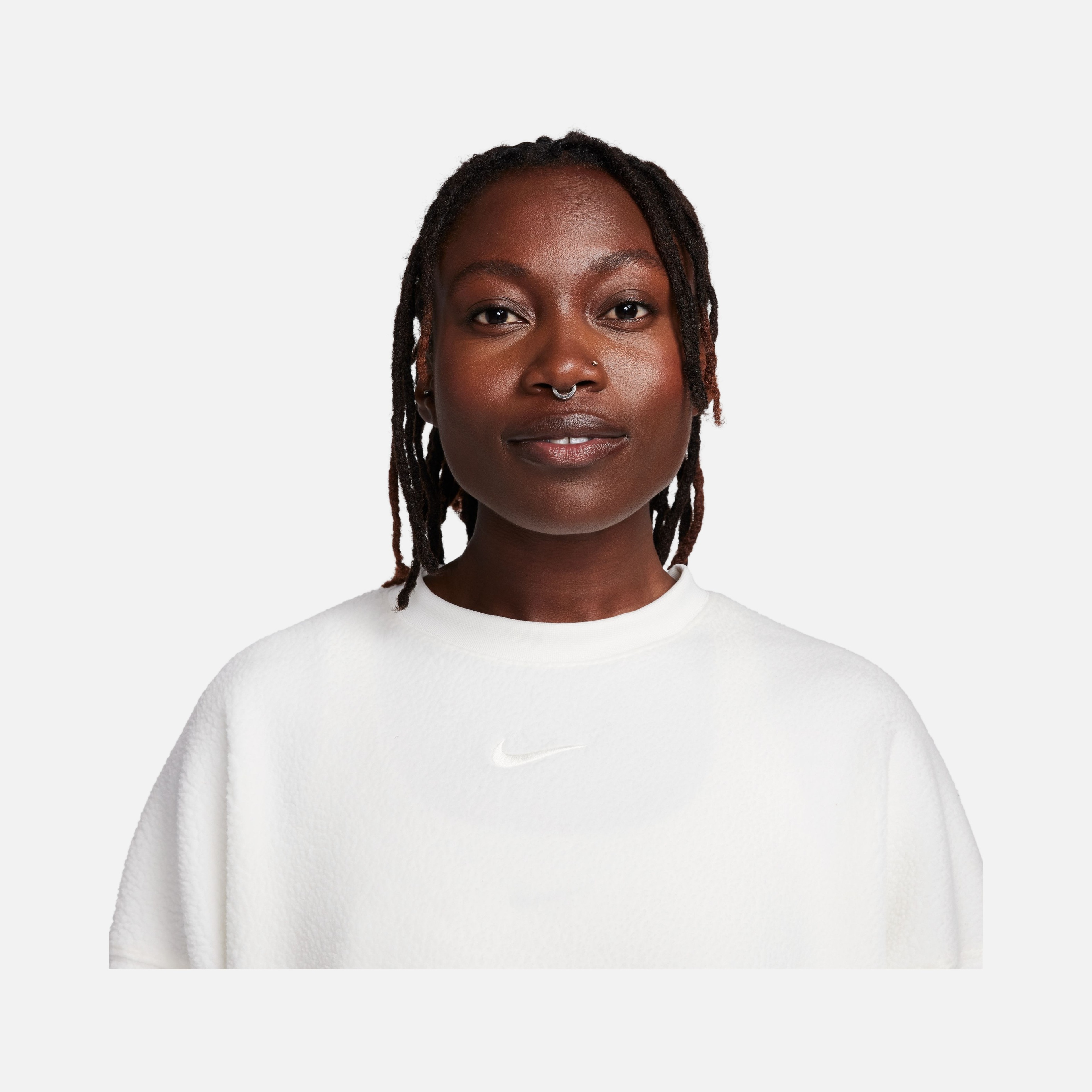 Nike Sportswear Plush Mod Cropped Crew-Neck Kadın Sweatshirt