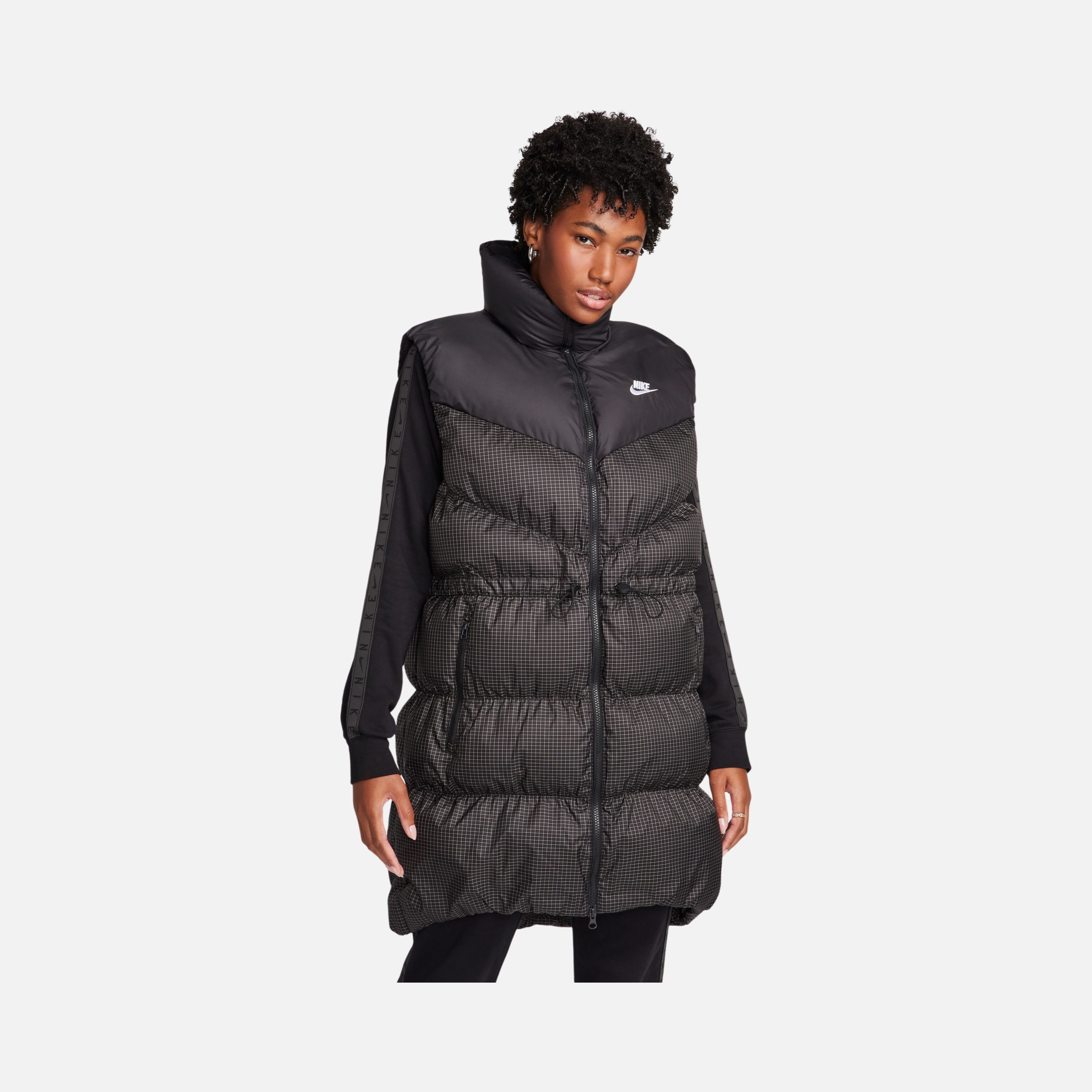Nike Sportswear Therma-Fit Loose Long Puffer Full-Zip Kadın Yelek