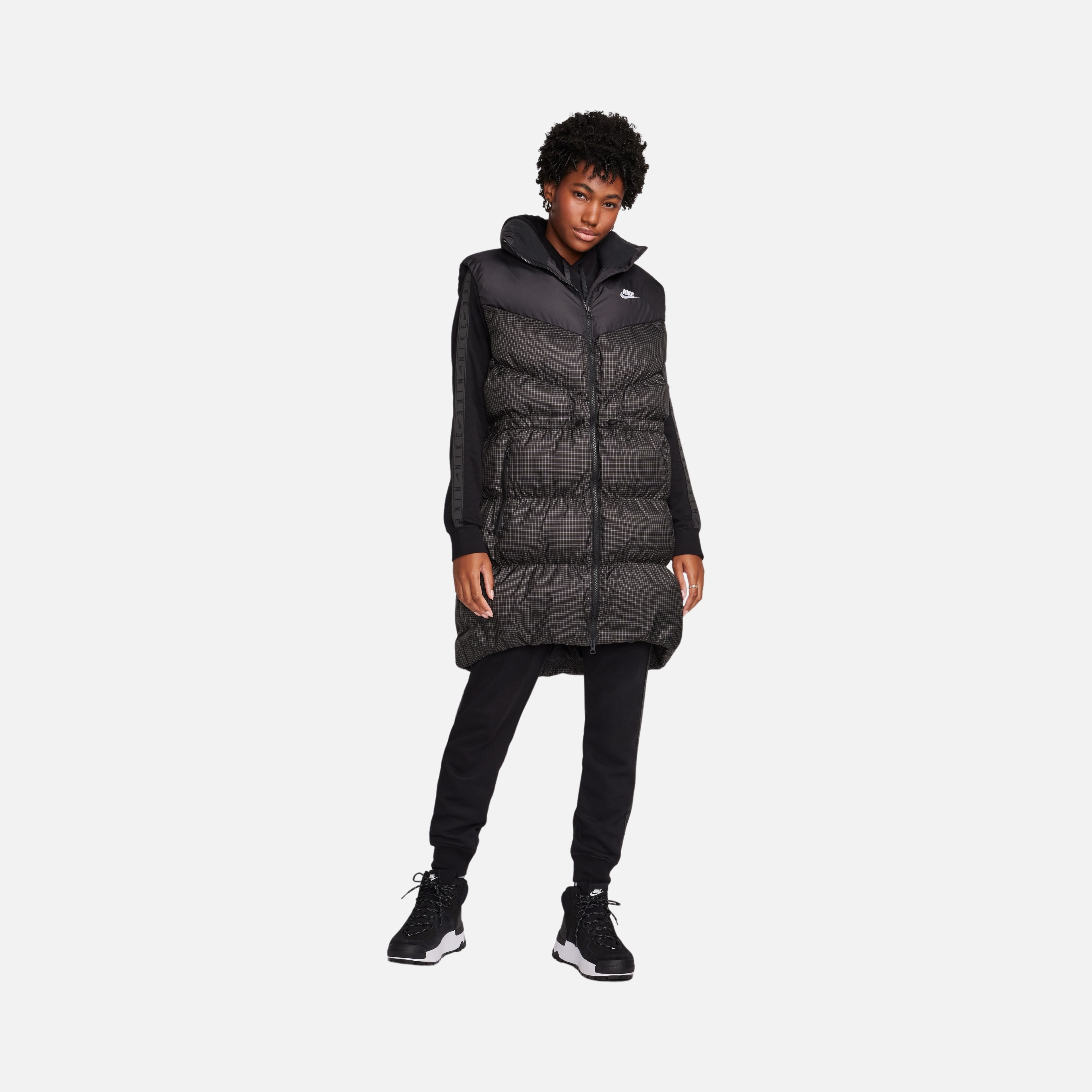 Nike Sportswear Therma-Fit Loose Long Puffer Full-Zip Kadın Yelek