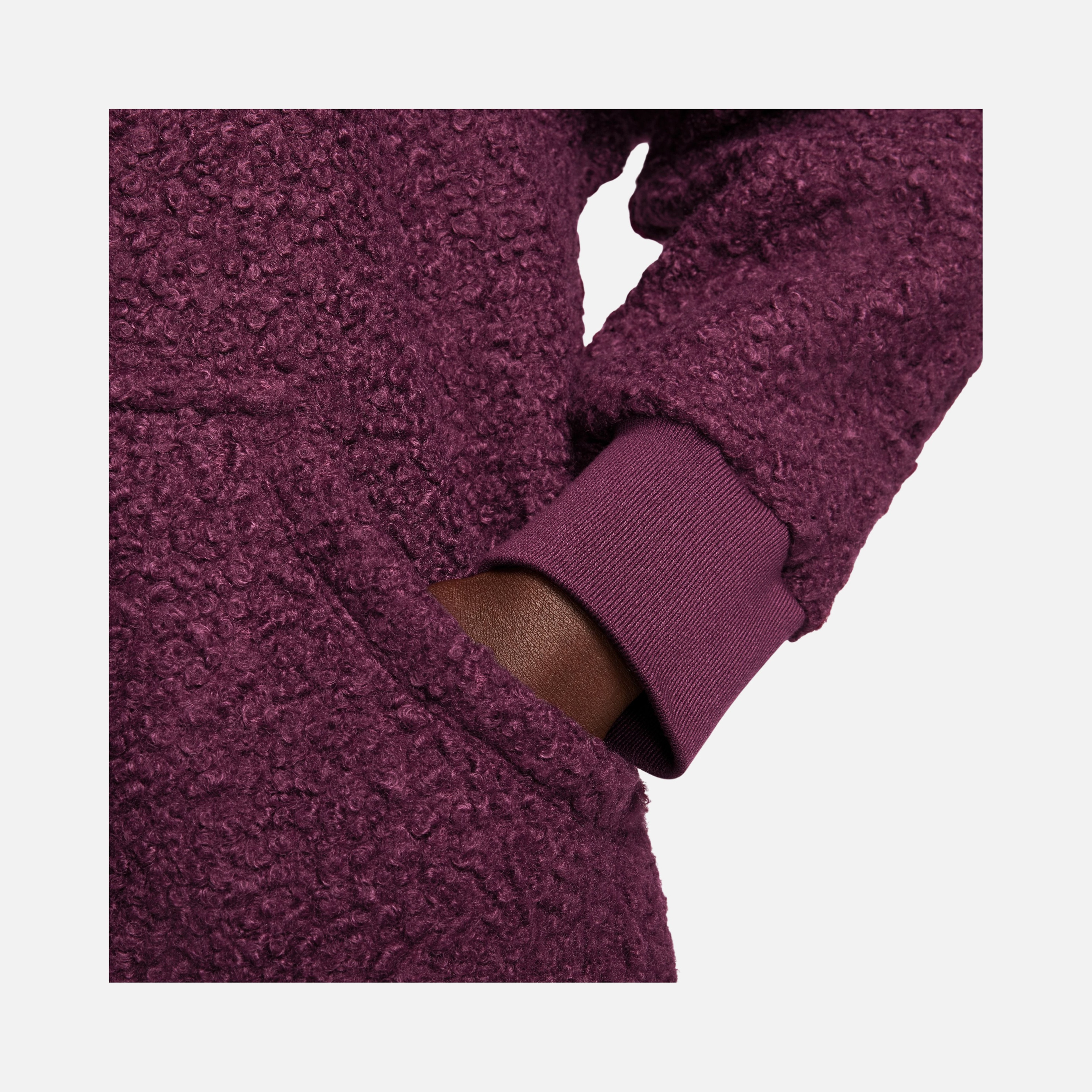 Nike Sportswear Collection Sherpa Mbrshp Hoodie Kadın Sweatshirt