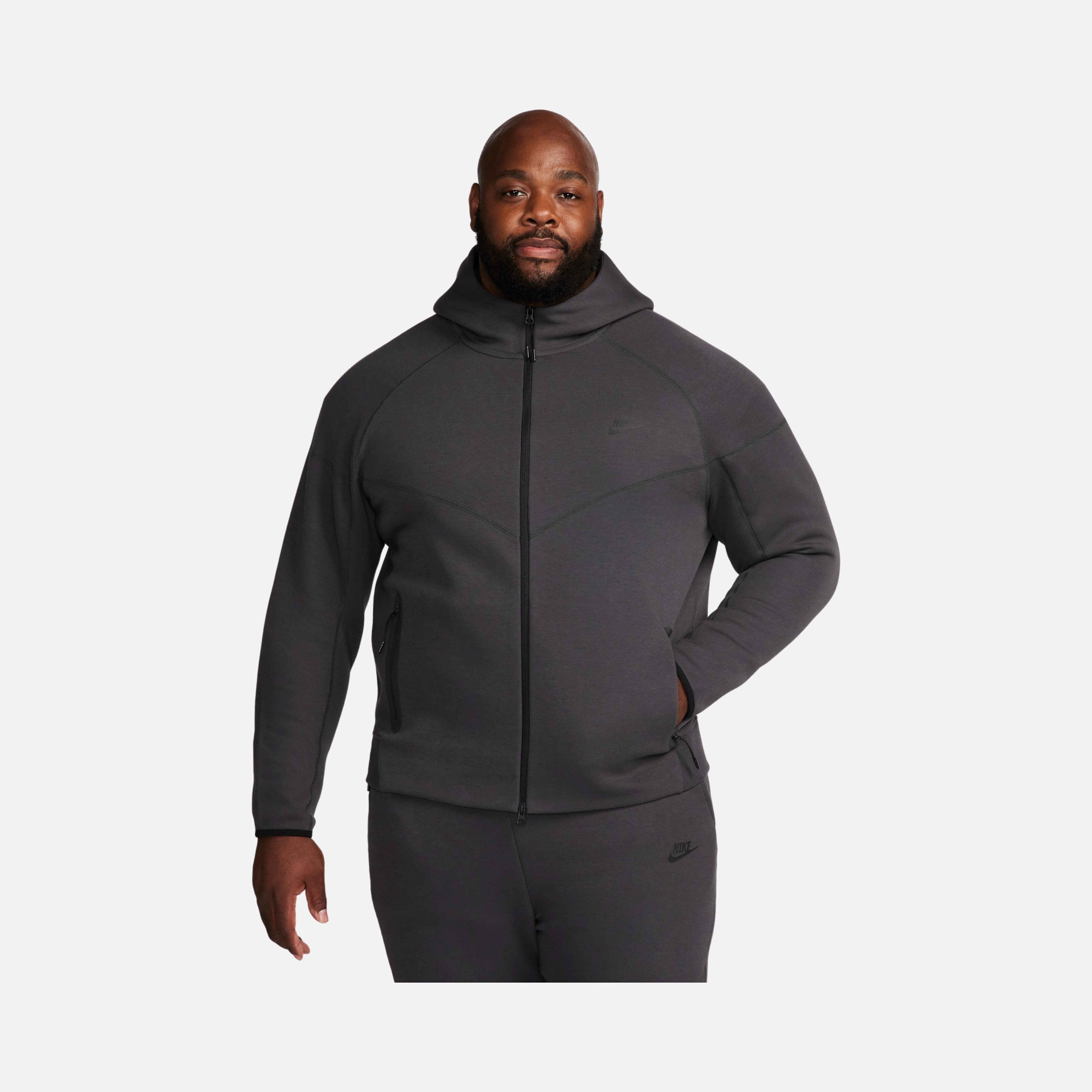 Nike Sportswear Tech Fleece Windrunner Full-Zip Hoodie Erkek Sweatshirt