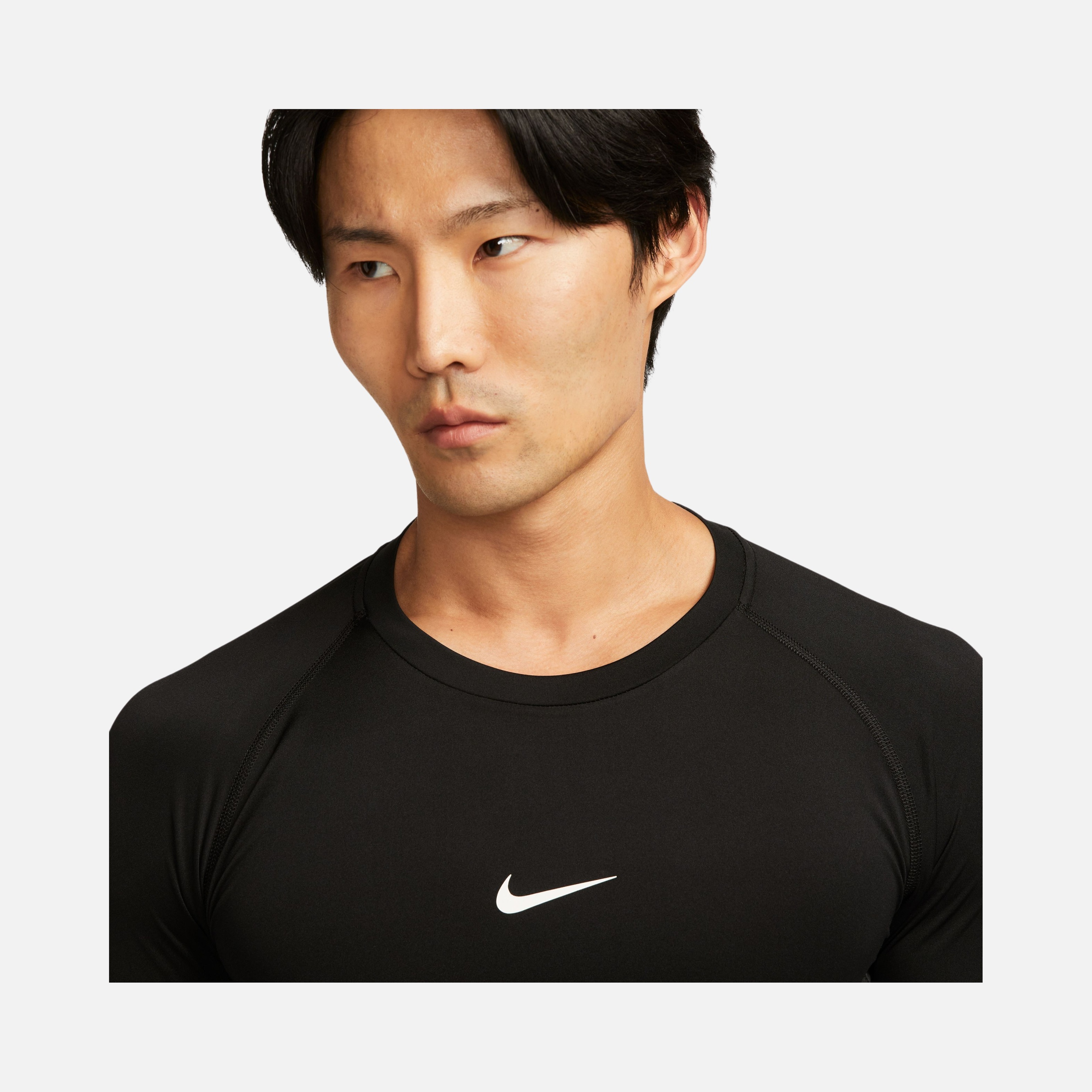 Nike Pro Dri-Fit Tight Fitness Training Long-Sleeve Erkek Tişört