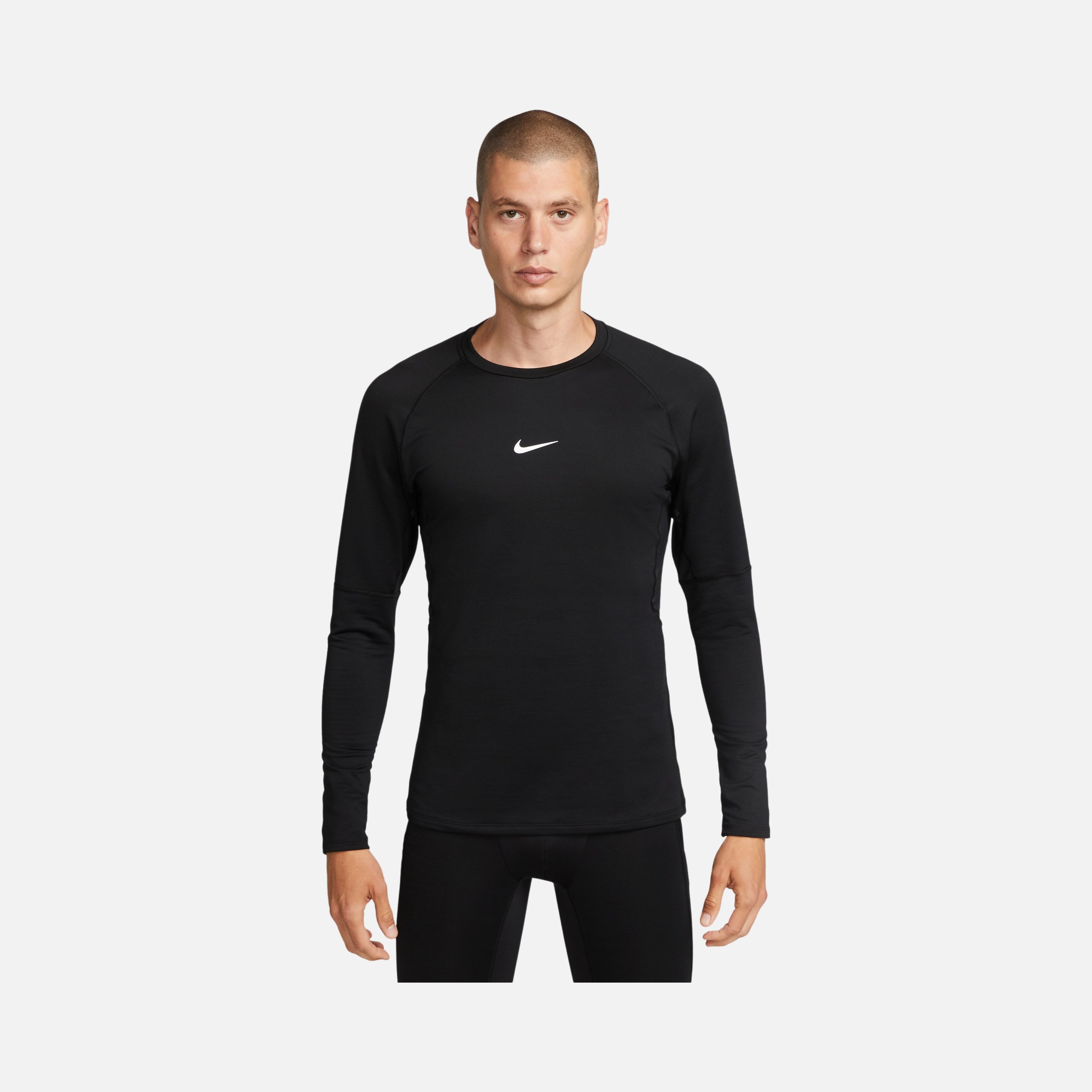 Nike Pro Dri-Fit Warm Training Long-Sleeve Erkek Tişört