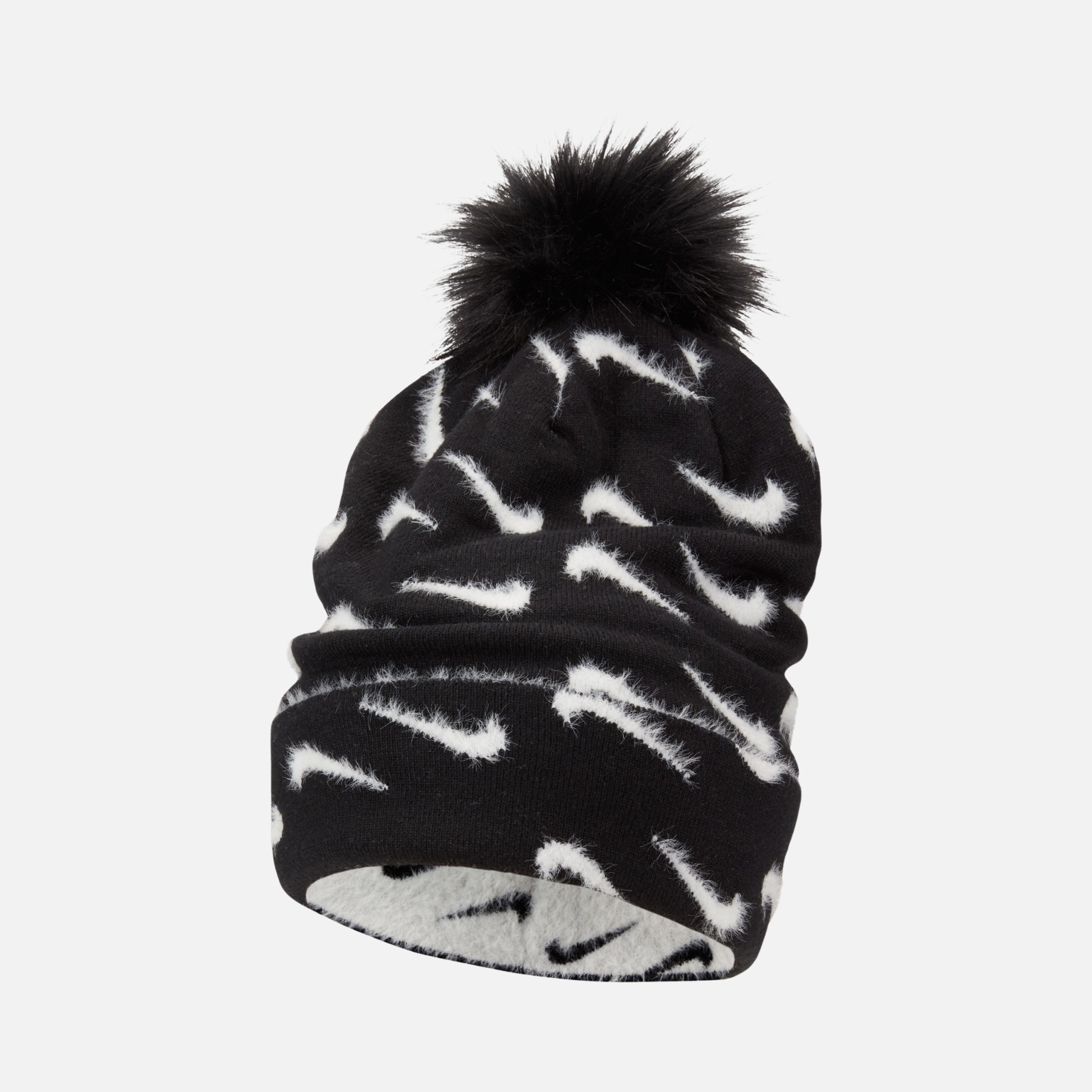 Nike Sportswear Swoosh Graphic Peak Pom-Pom Çocuk Bere