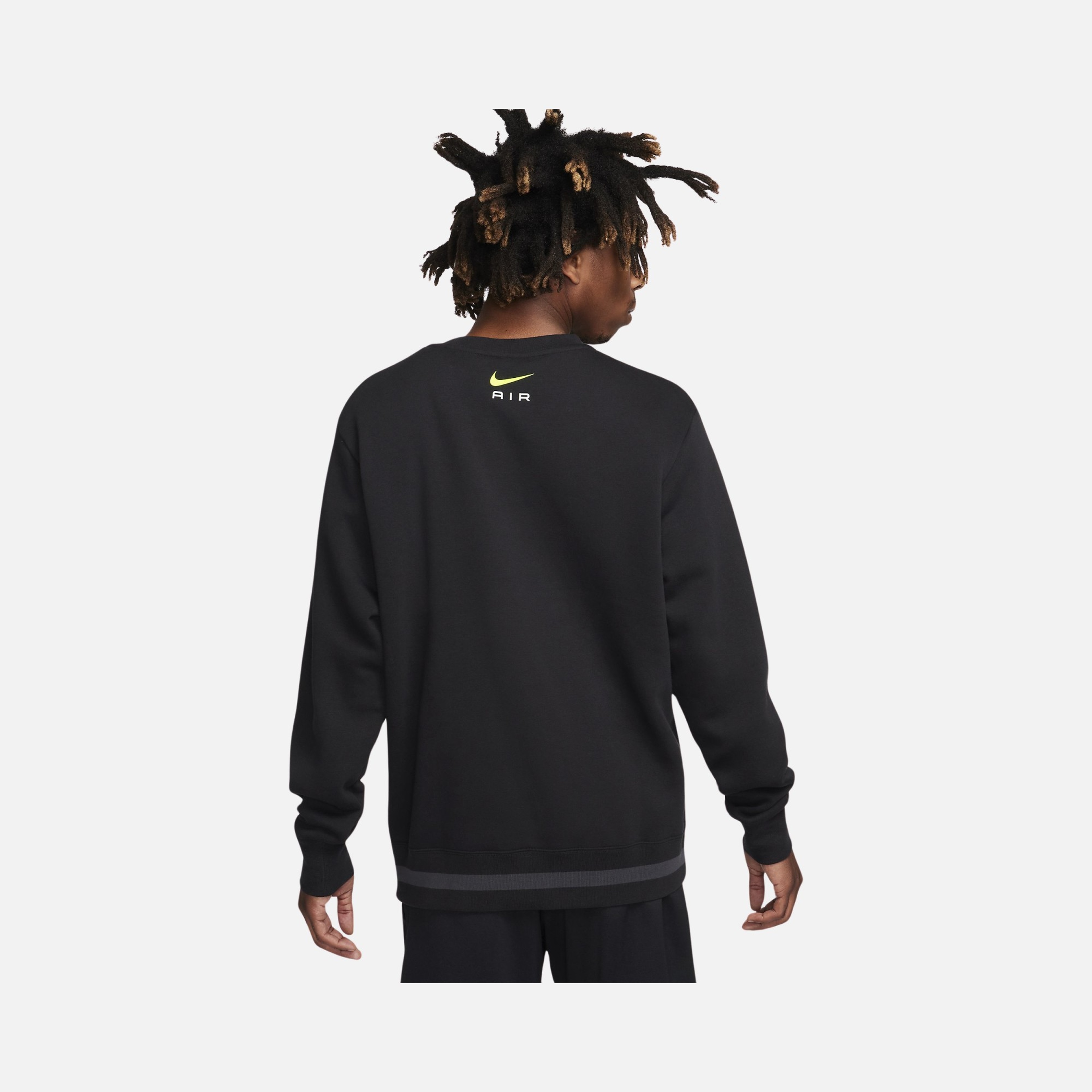 Nike Sportswear Swoosh Air Graphic Fleece Crew-Neck Erkek Sweatshirt