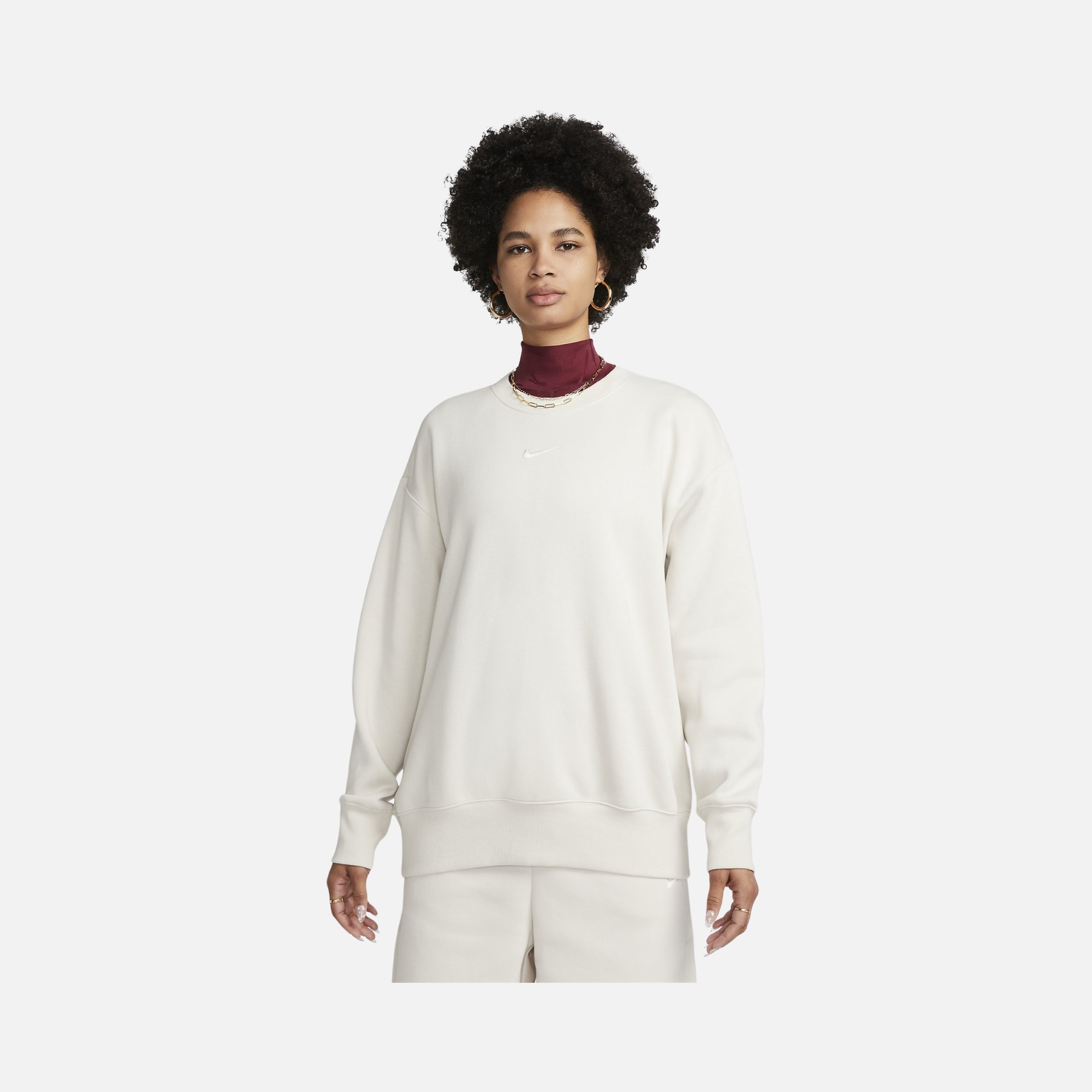 Nike Sportswear Phoenix Fleece Oversized Crew-Neck Kadın Sweatshirt