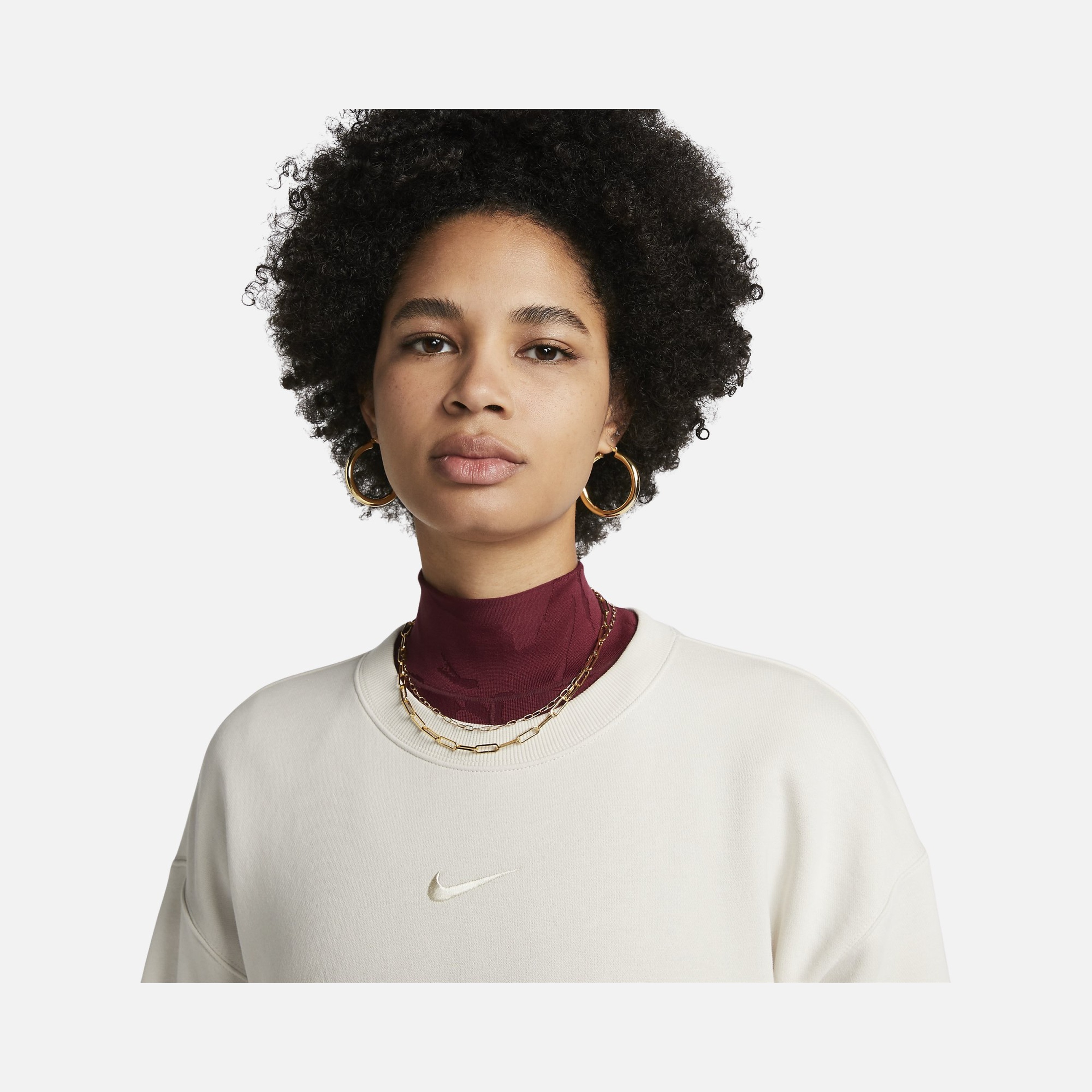 Nike Sportswear Phoenix Fleece Oversized Crew-Neck Kadın Sweatshirt