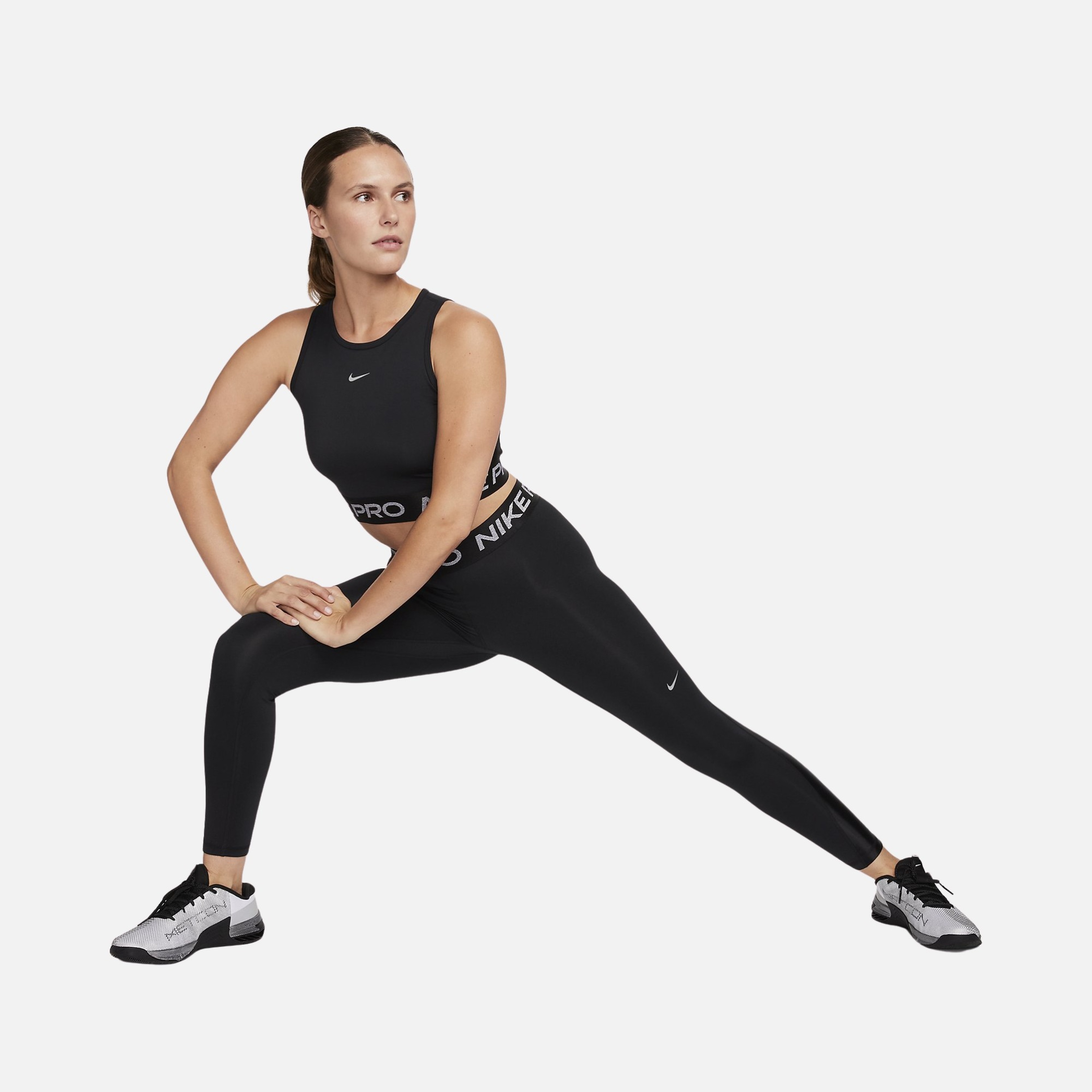 Nike Pro Mid-Rise 7/8 Shine Training Kadın Tayt