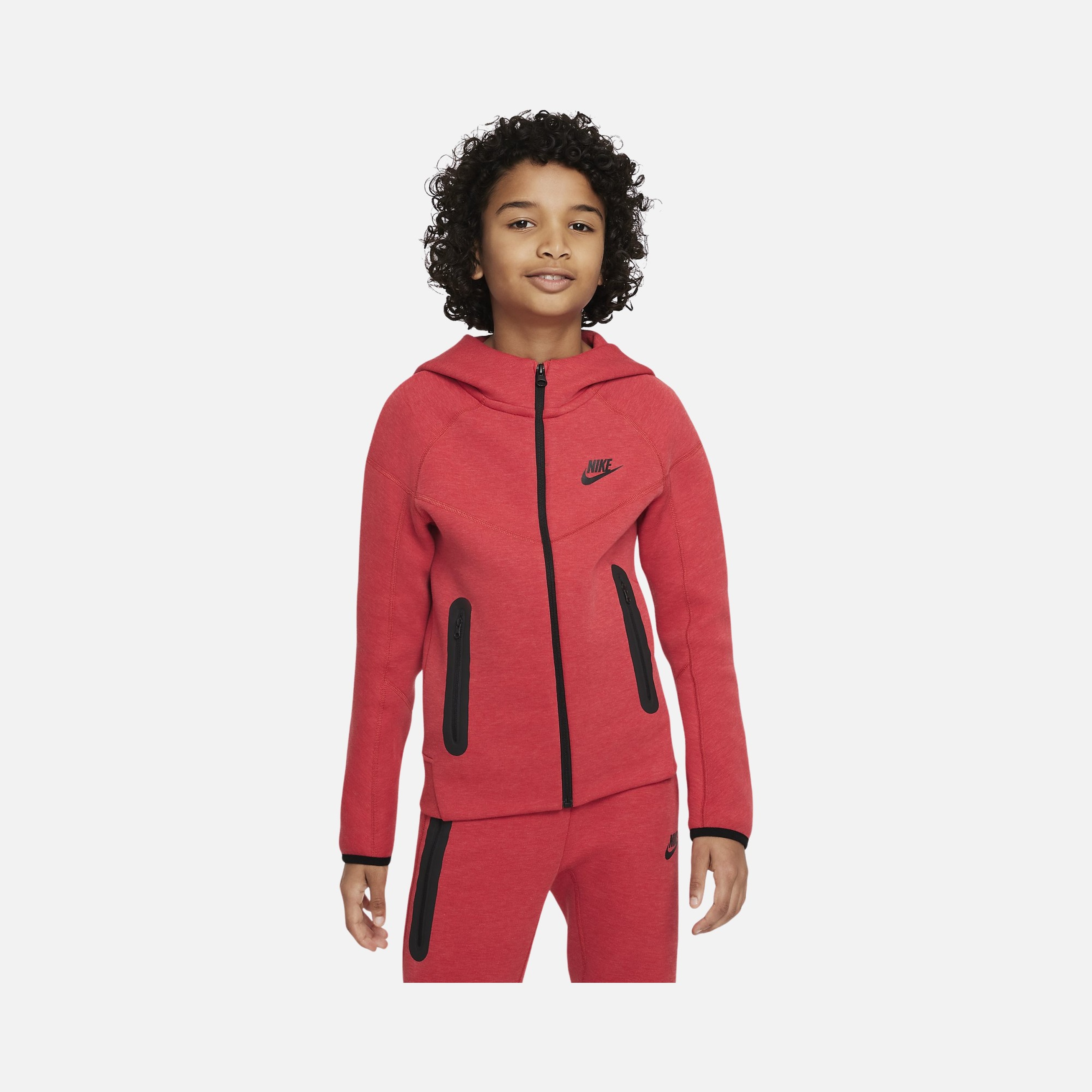 Nike Sportswear Tech Fleece Full-Zip Hoodie CO (Boys') Çocuk Sweatshirt