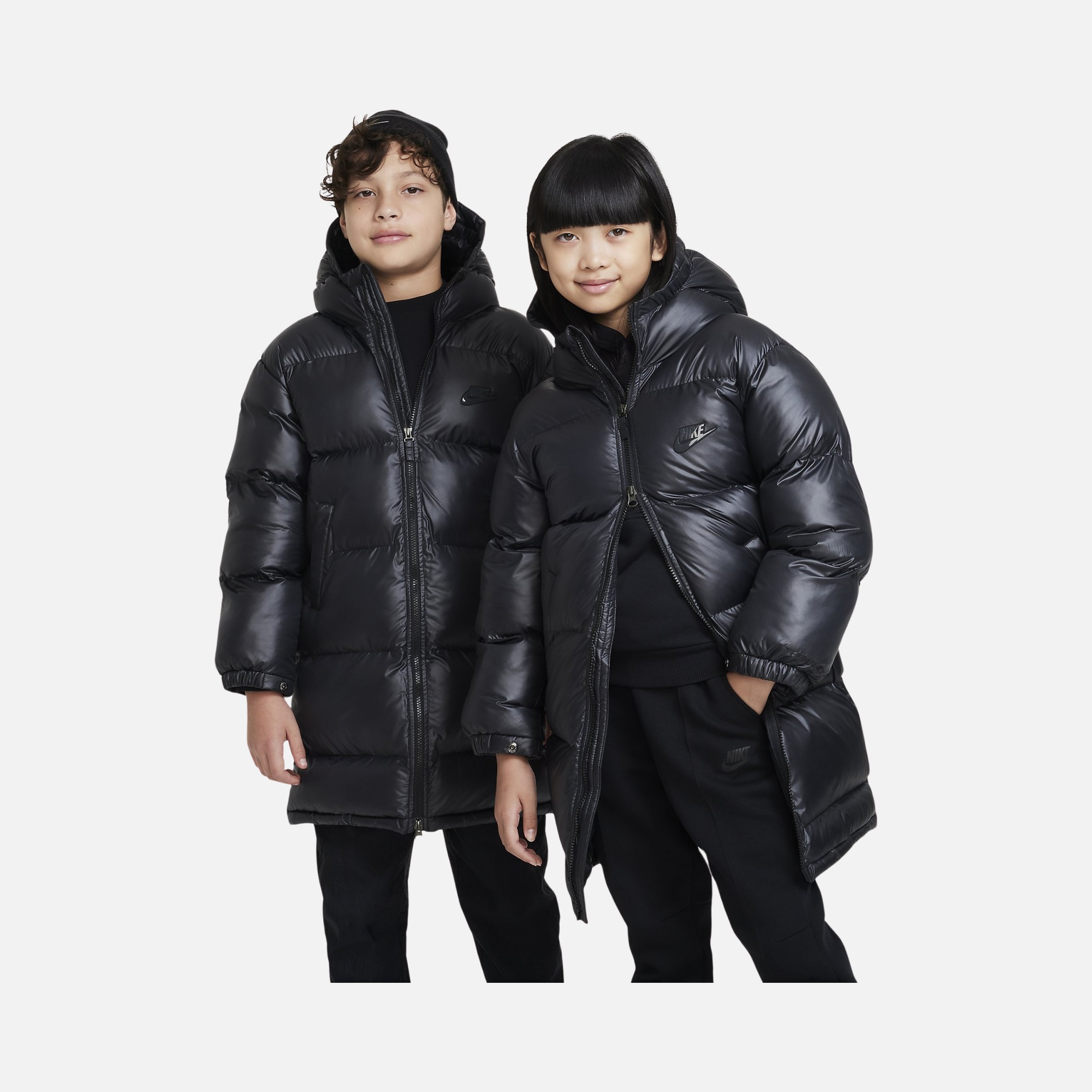 Nike Sportswear Therma-Fit Repel Heavyweight Synthetic-Fill EasyOn Full-Zip Hoodie Çocuk Parka