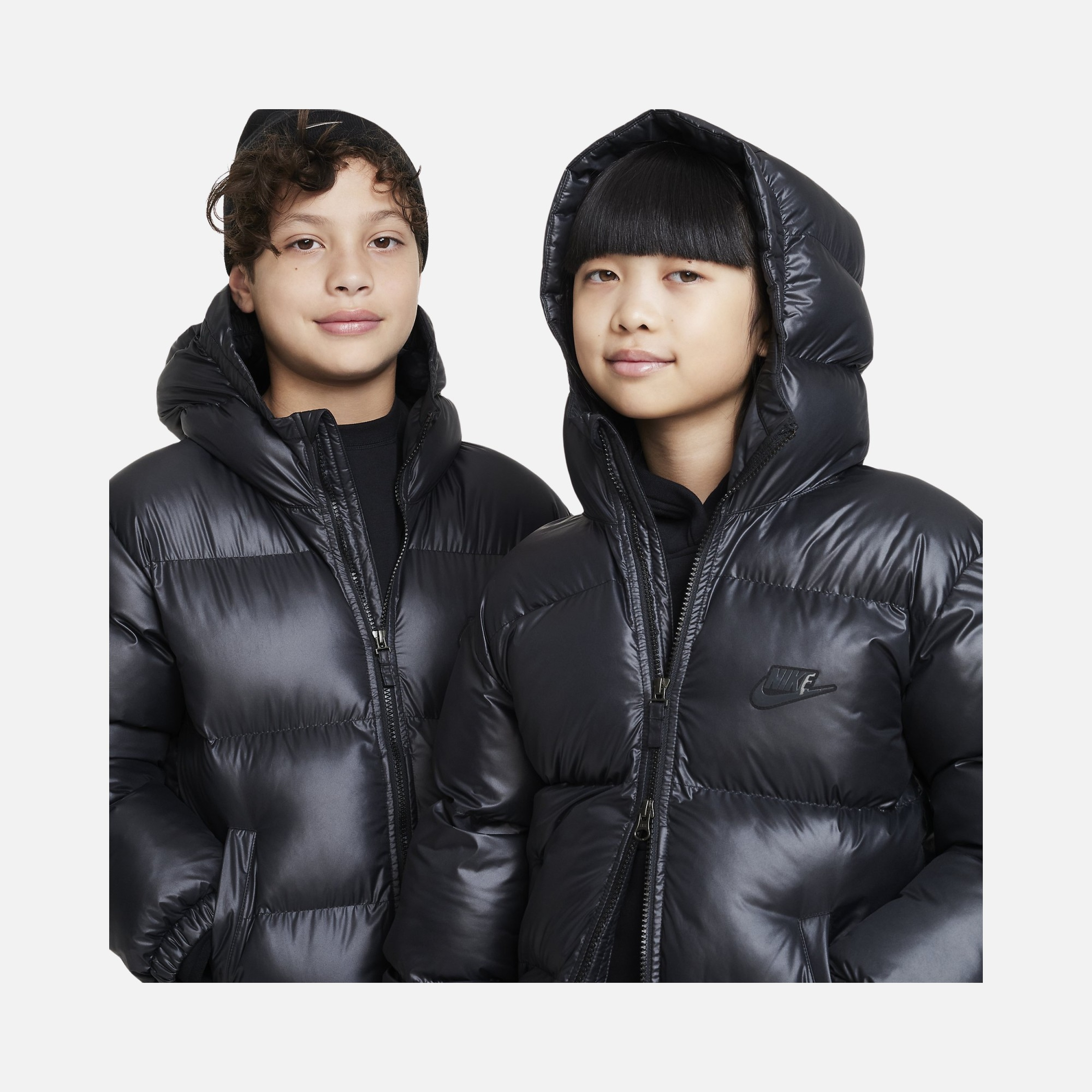 Nike Sportswear Therma-Fit Repel Heavyweight Synthetic-Fill EasyOn Full-Zip Hoodie Çocuk Parka