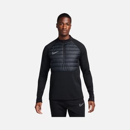 Nike Academy Winter Warrior Therma-Fit 1/2-Zip Soccer Erkek Sweatshirt