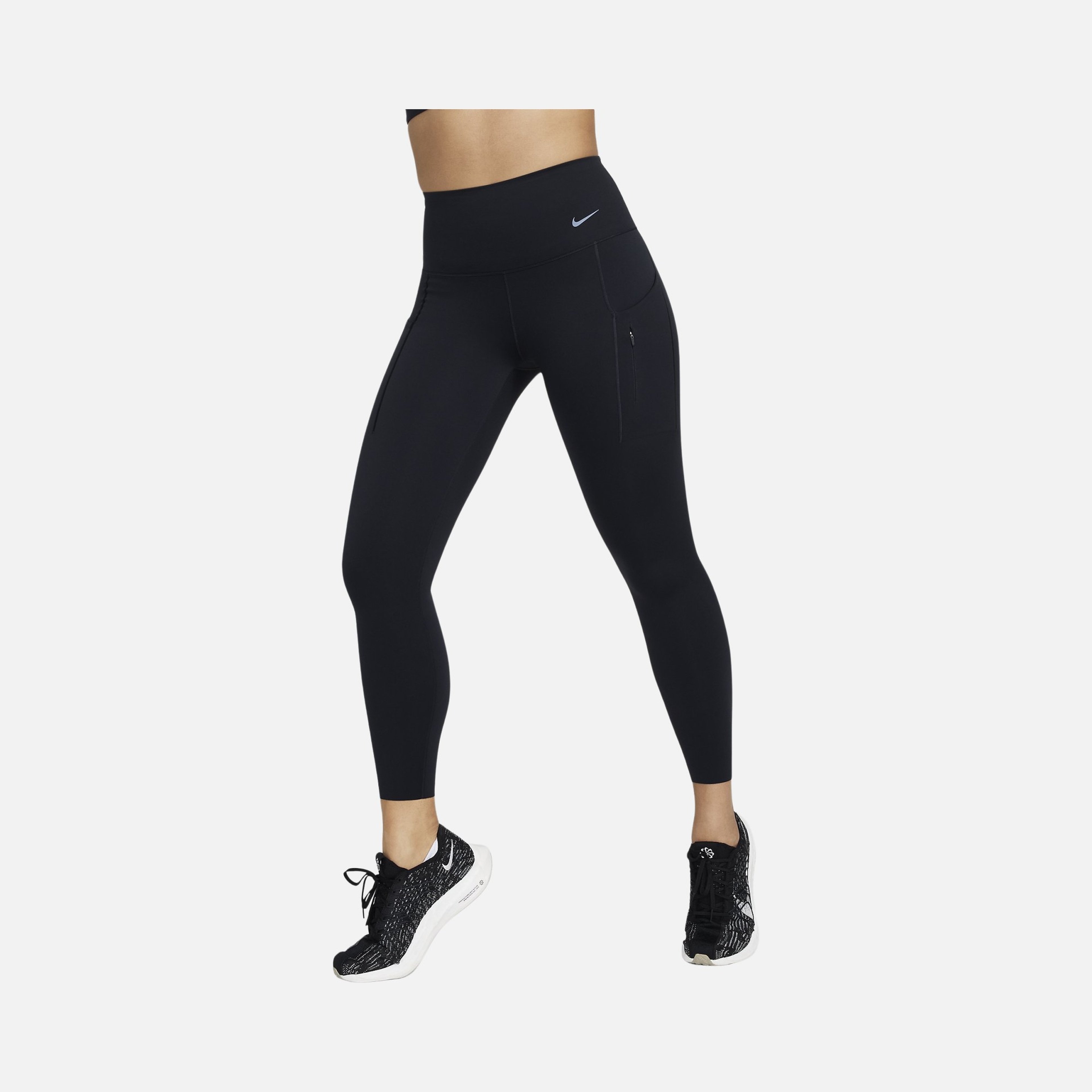 Nike Go Therma-Fit High-Waisted 7/8 With Pockets Training Kadın Tayt