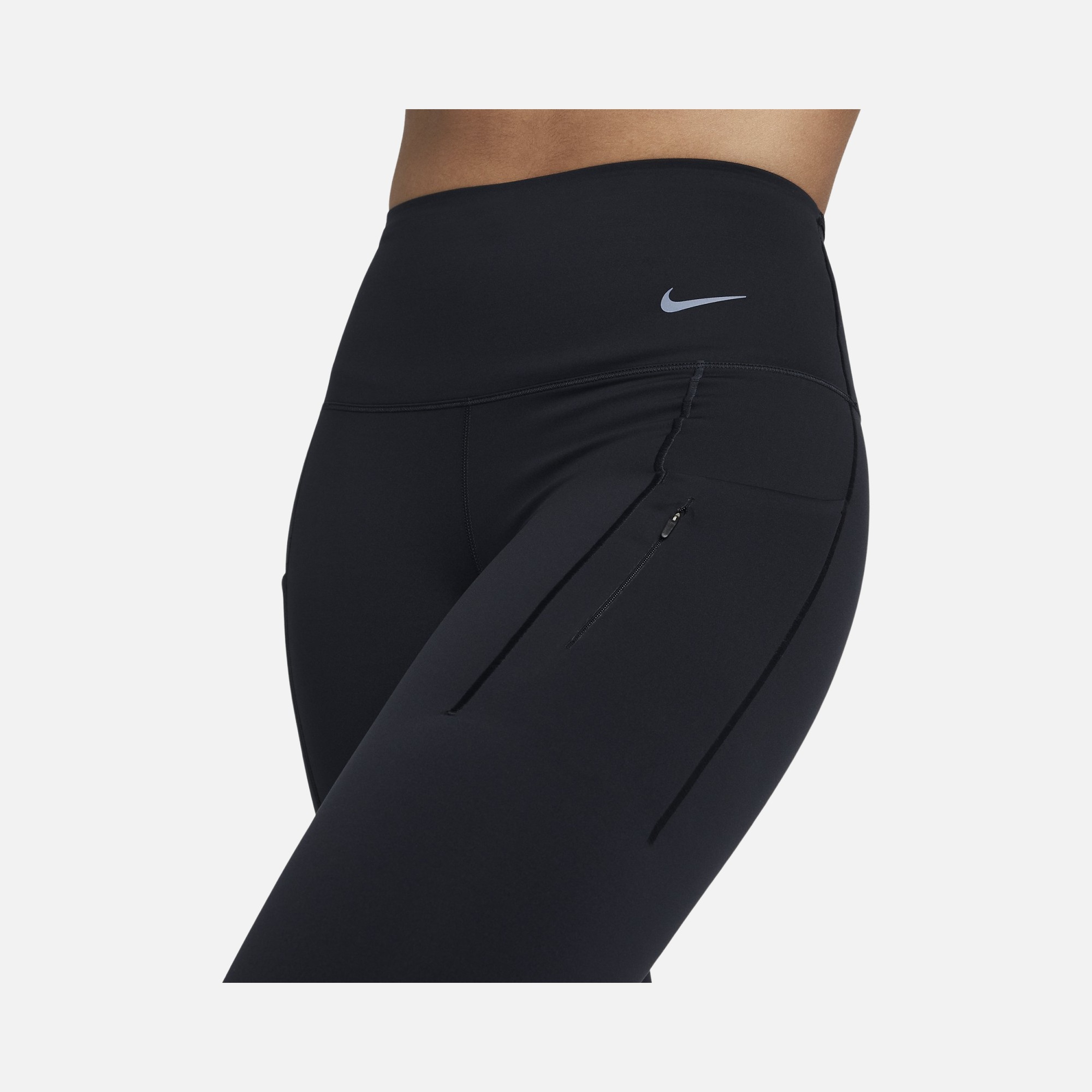 Nike Go Therma-Fit High-Waisted 7/8 With Pockets Training Kadın Tayt
