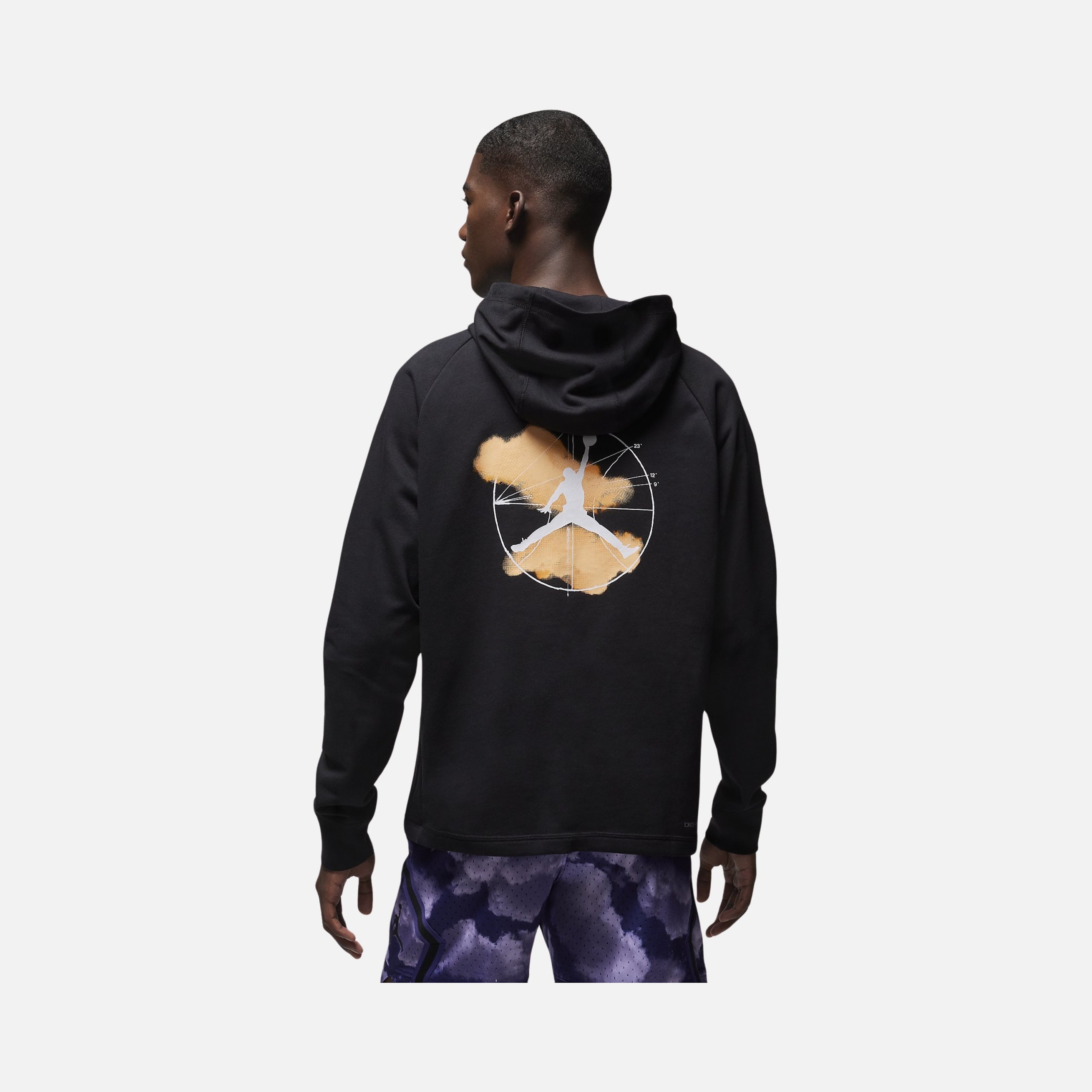 Nike Jordan Dri-Fit Sport Graphic Fleece Hoodie Erkek Sweatshirt