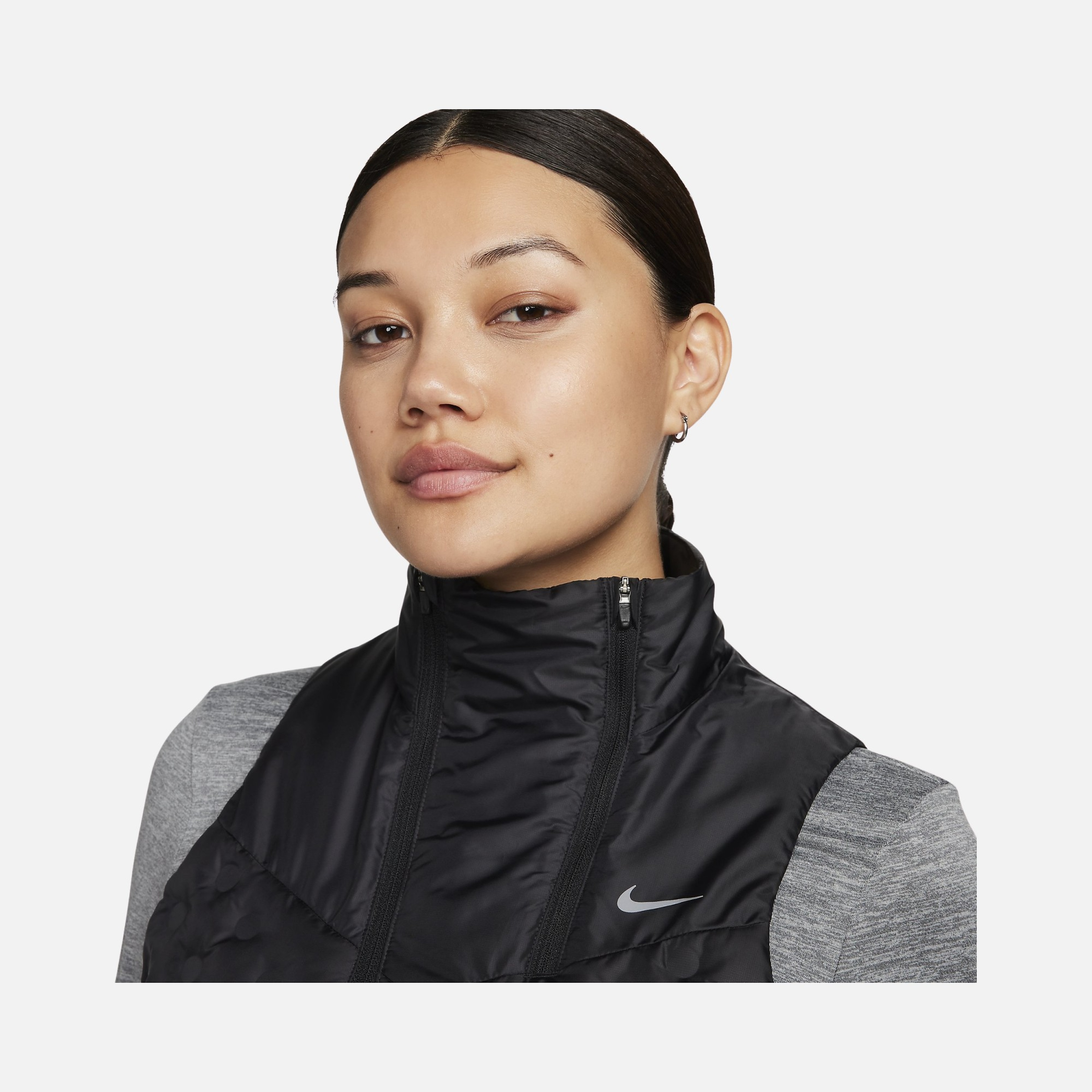 Nike Therma-Fit ADV Repel AeroLoft Running Full-Zip Hoodie Kadın Yelek