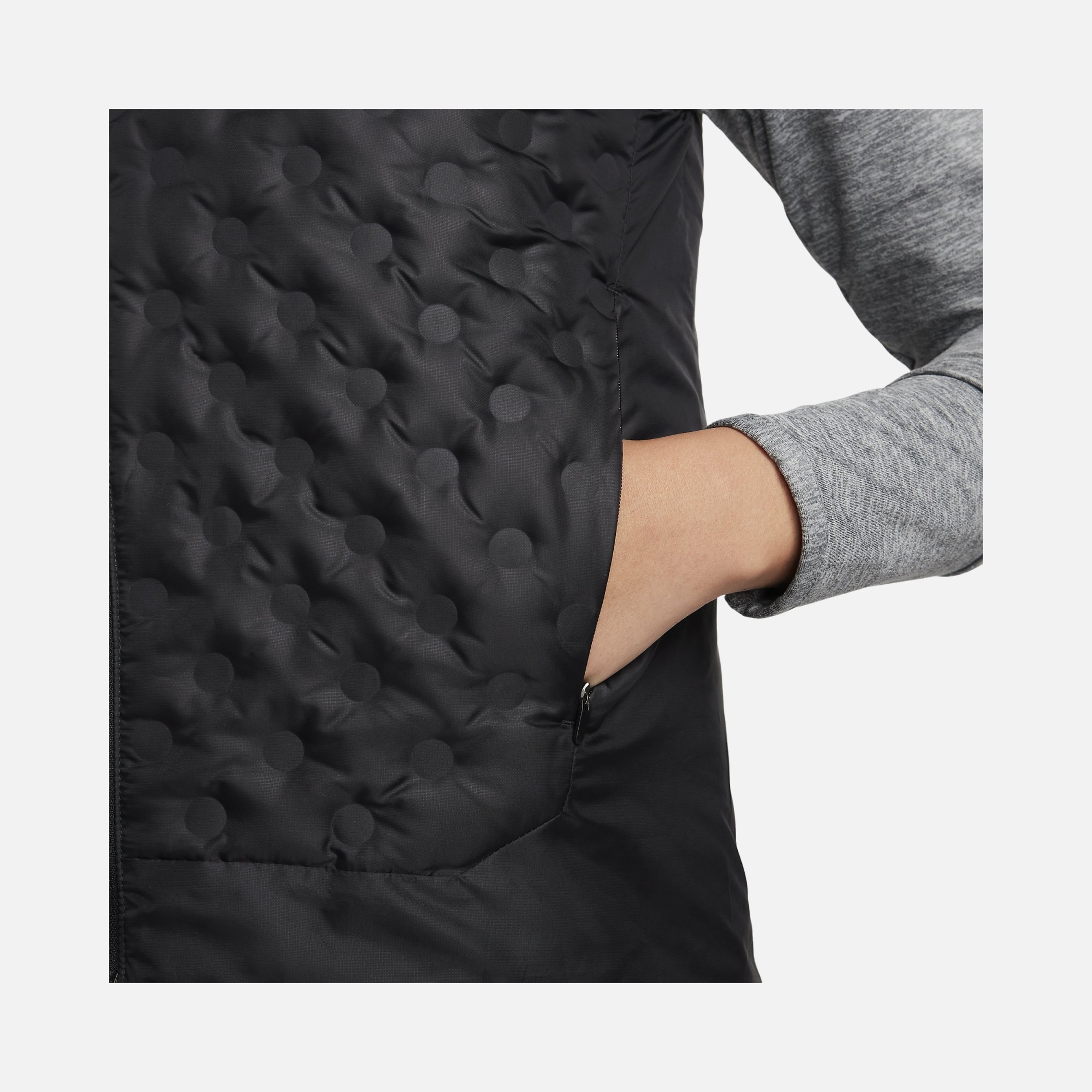 Nike Therma-Fit ADV Repel AeroLoft Running Full-Zip Hoodie Kadın Yelek