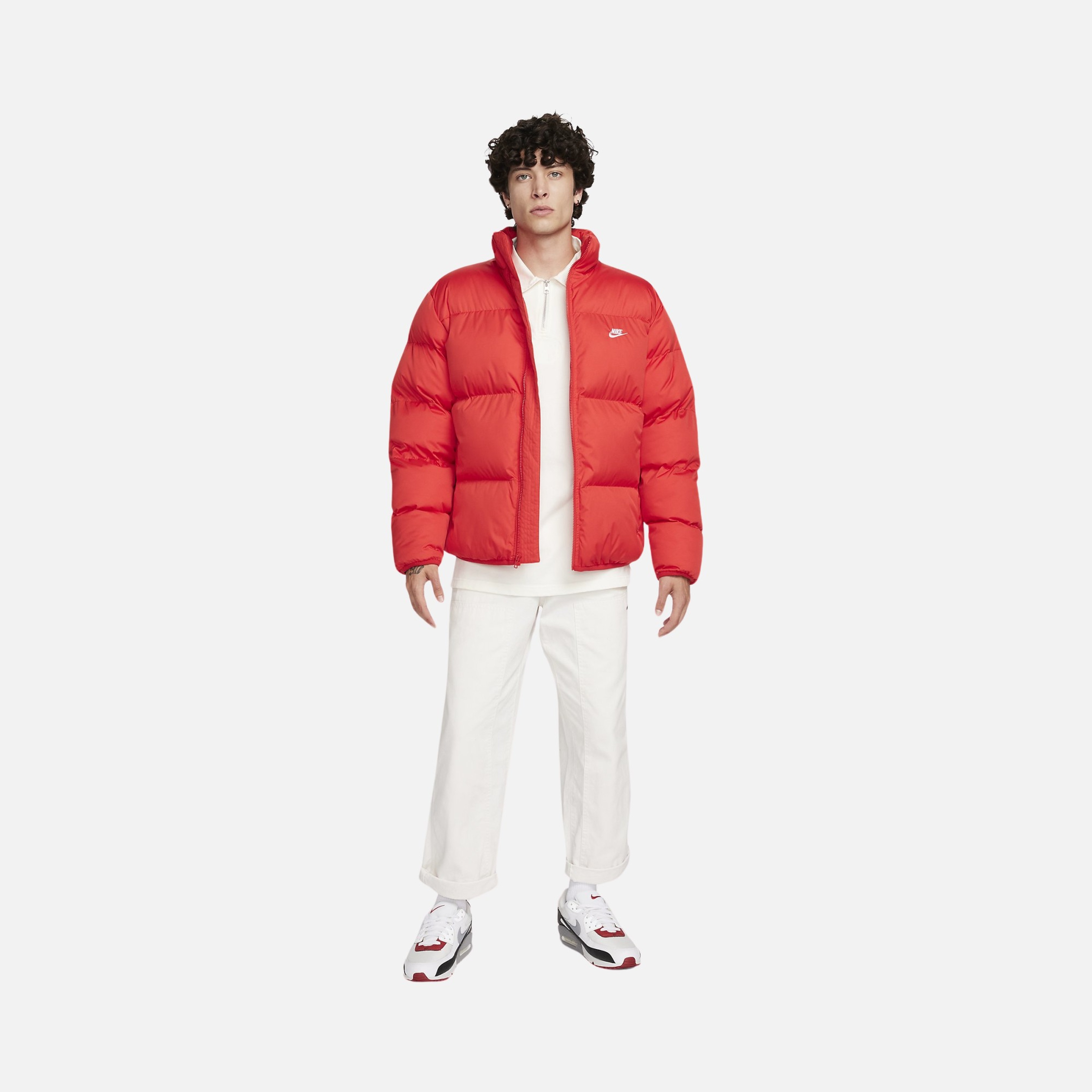Nike Sportswear Club+ PrimaLoft® Water-Repellent Puffer Full-Zip Erkek Ceket