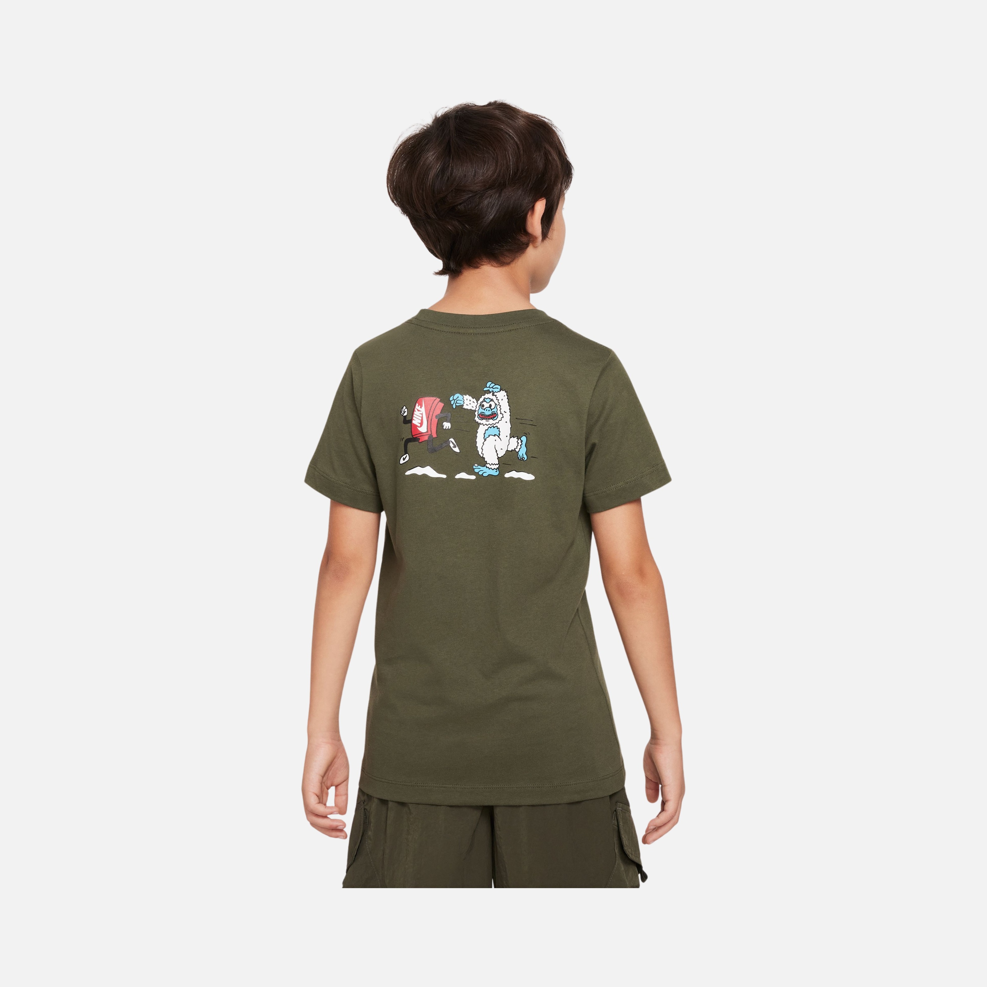 Nike Sportswear Boxy ''Snowy Day Spirit Graphic'' Short-Sleeve (Boys') Çocuk Tişört