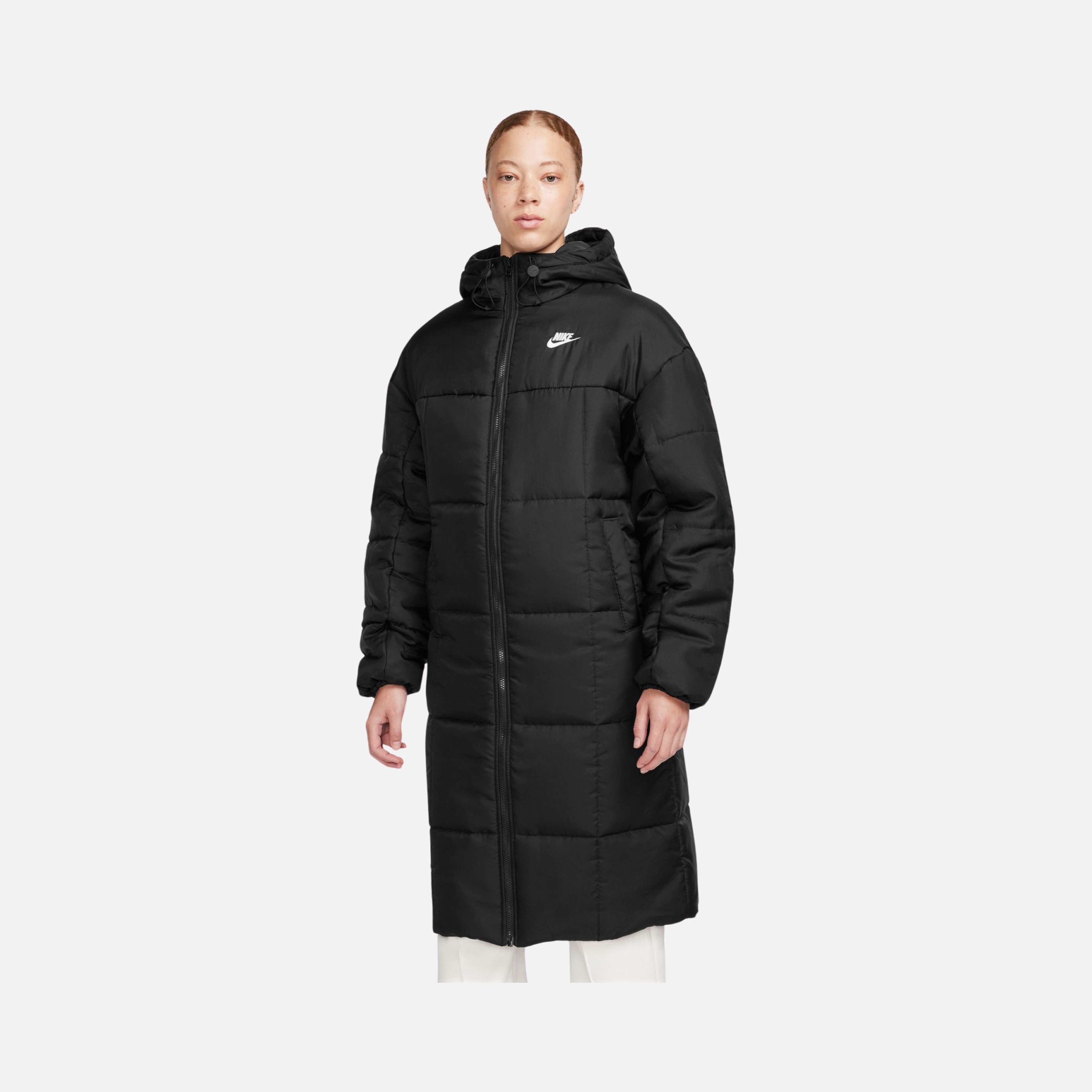 Nike Sportswear Classic Puffer Therma-Fit Full-Zip Hoodie Kadın Parka