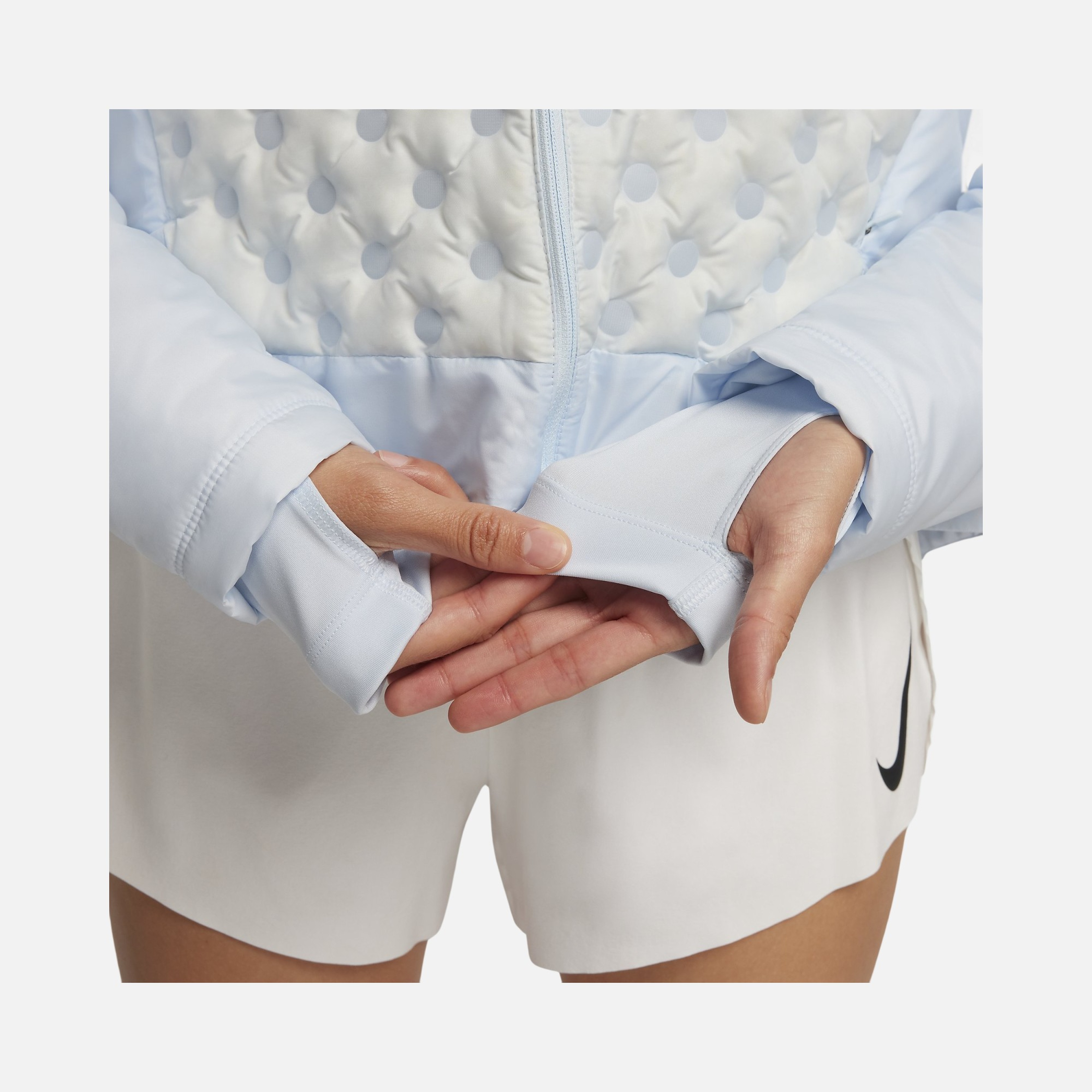 Nike Therma-Fit ADV Repel AeroLoft Running Full-Zip Hoodie Kadın Ceket