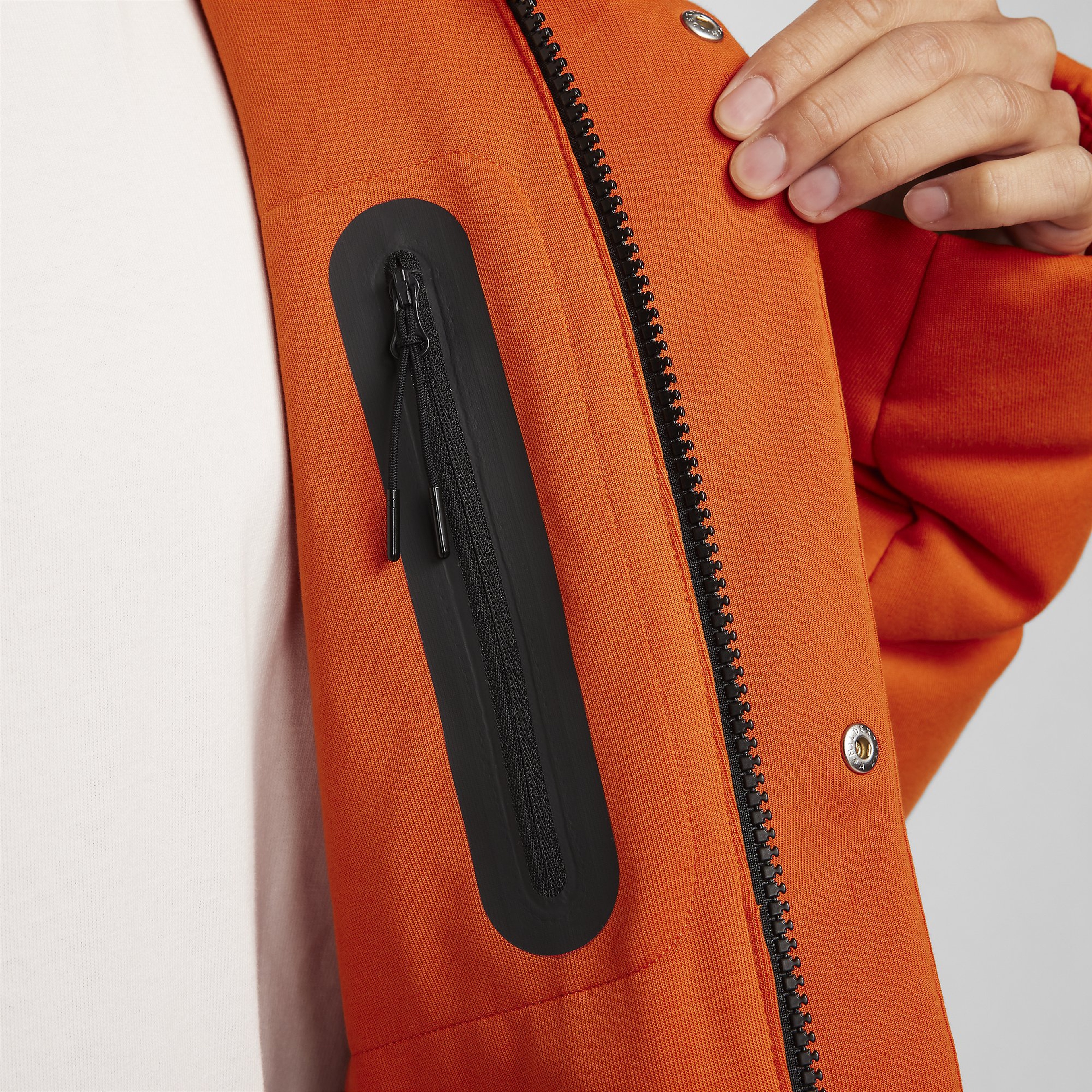 Nike Sportswear Tech Fleece Therma-Fit Oversized Puffer Full-Zip Erkek Mont