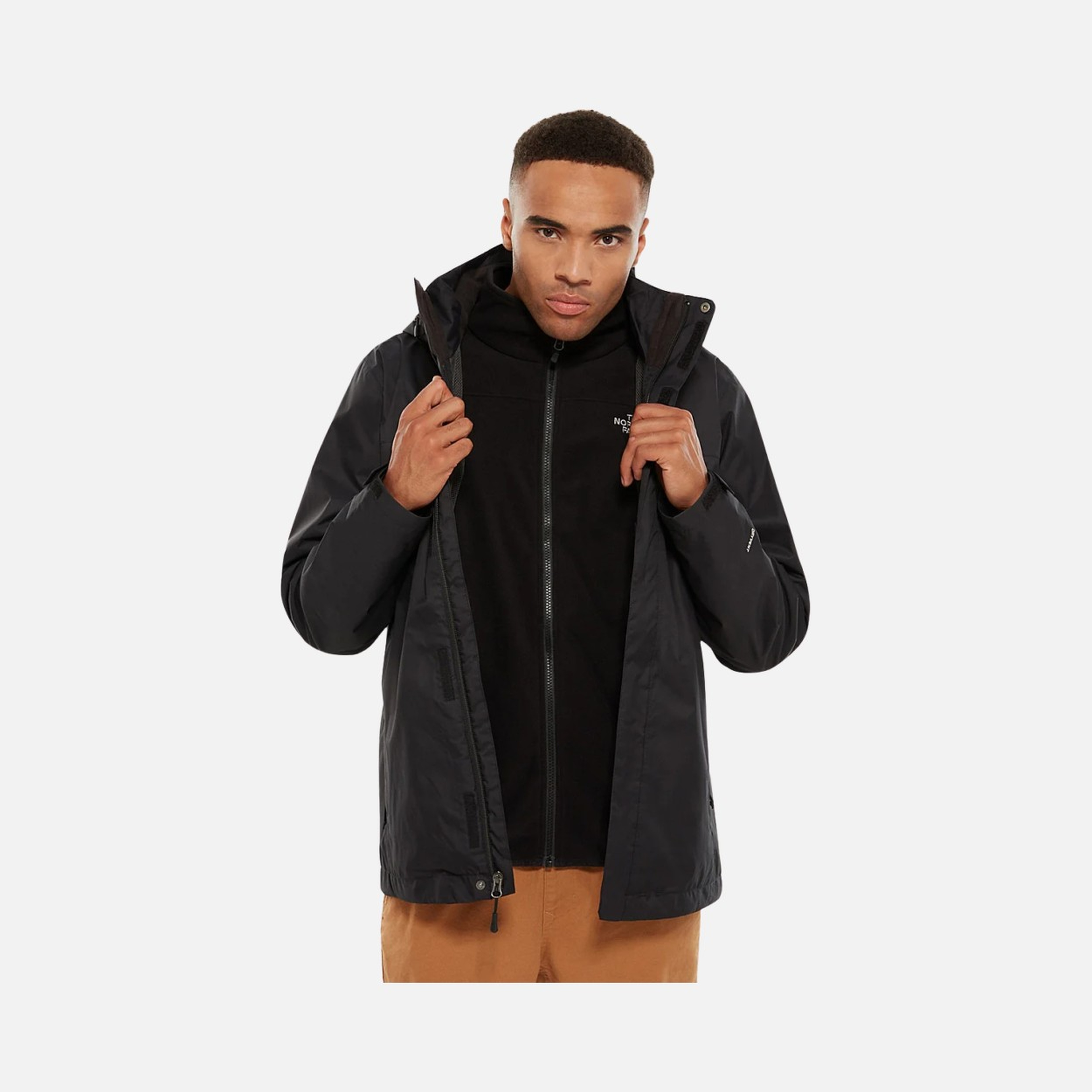 North Face Evolve II Triclimate® DryVent™ Two Layer Full-Zip Hoodie Erkek Mont