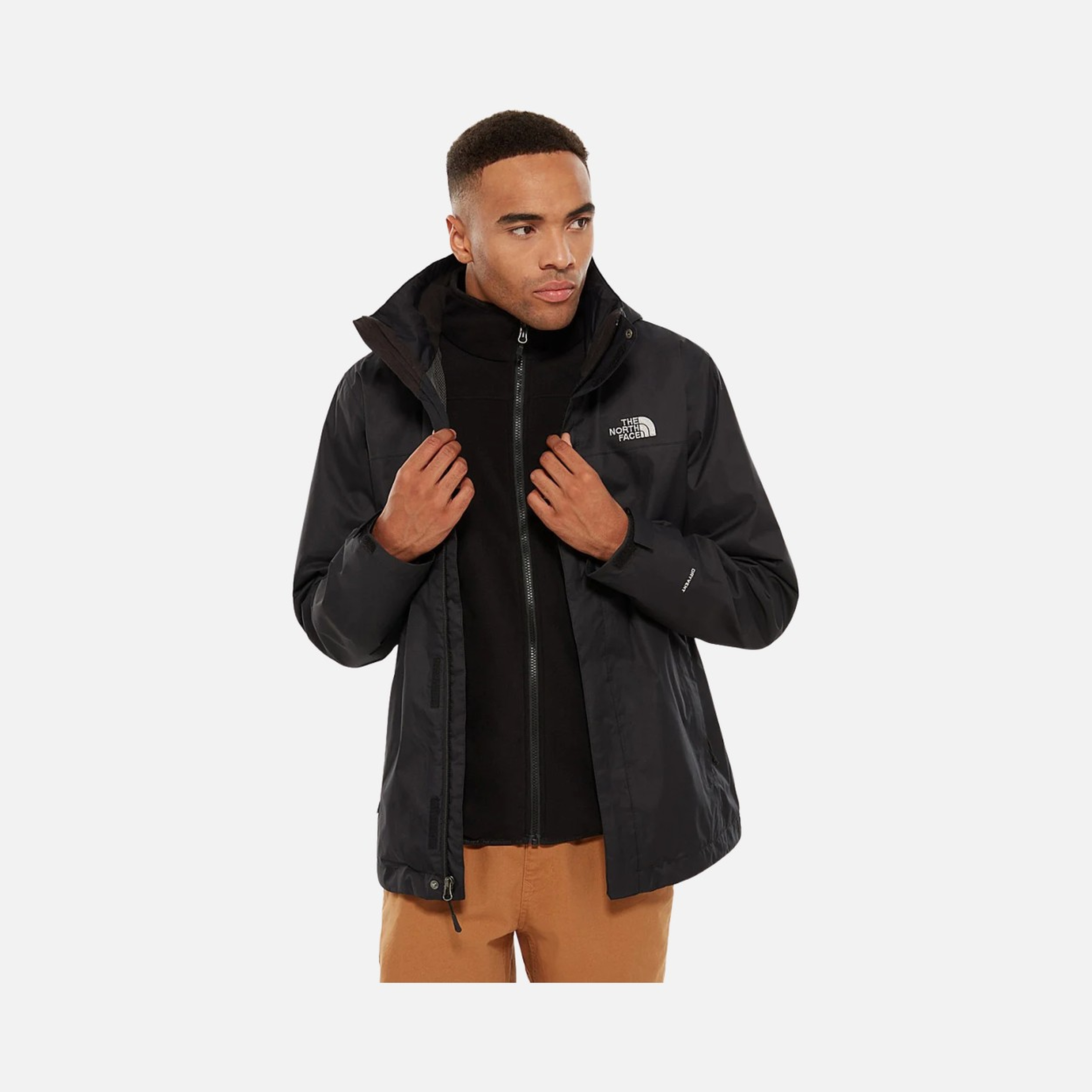 North Face Evolve II Triclimate® DryVent™ Two Layer Full-Zip Hoodie Erkek Mont