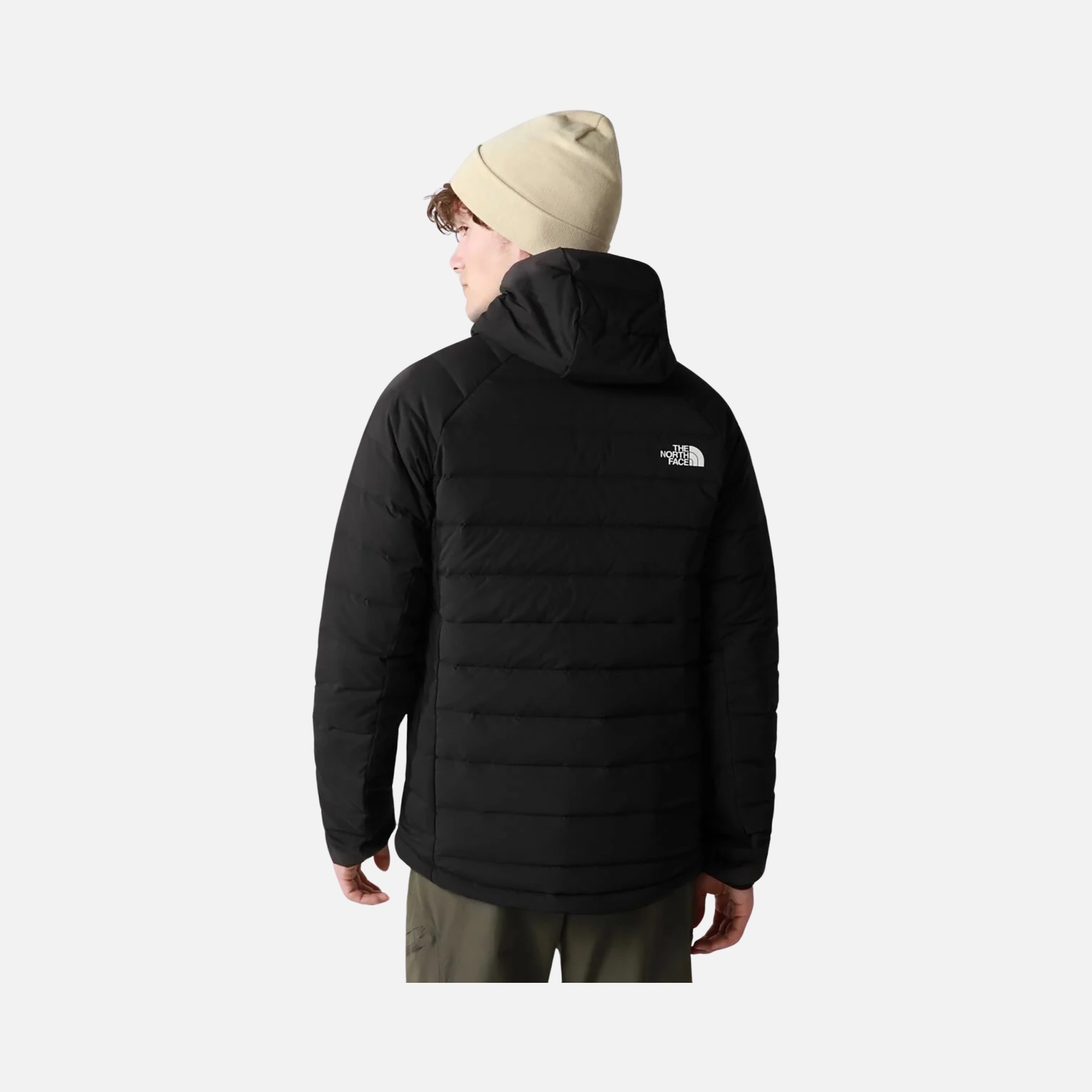 North Face Belleview Stretch Goose Down 600 Full-Zip Hoodie Erkek Mont