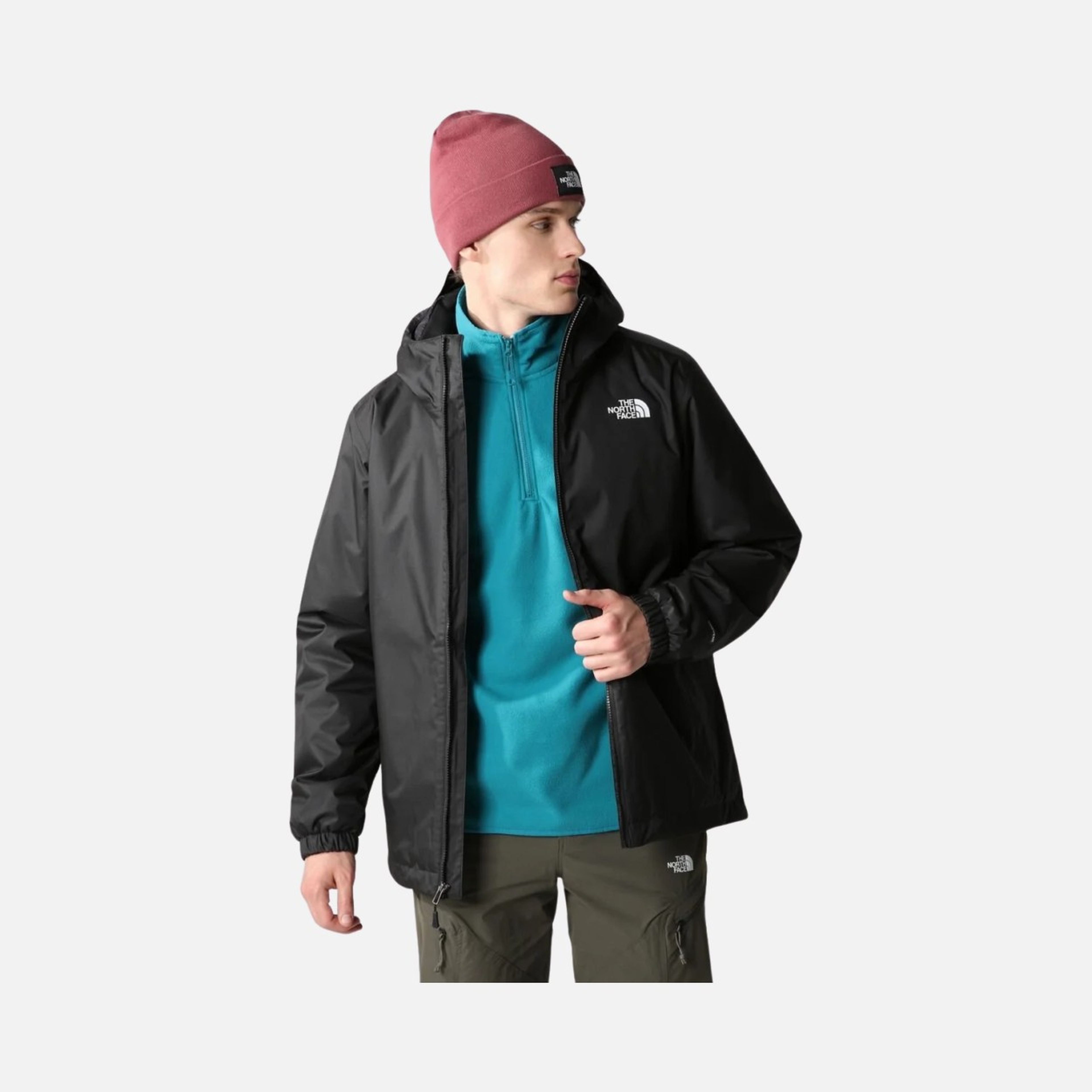 North Quest Insulated Face DryVent™ Full-Zip Hoodie Erkek Mont