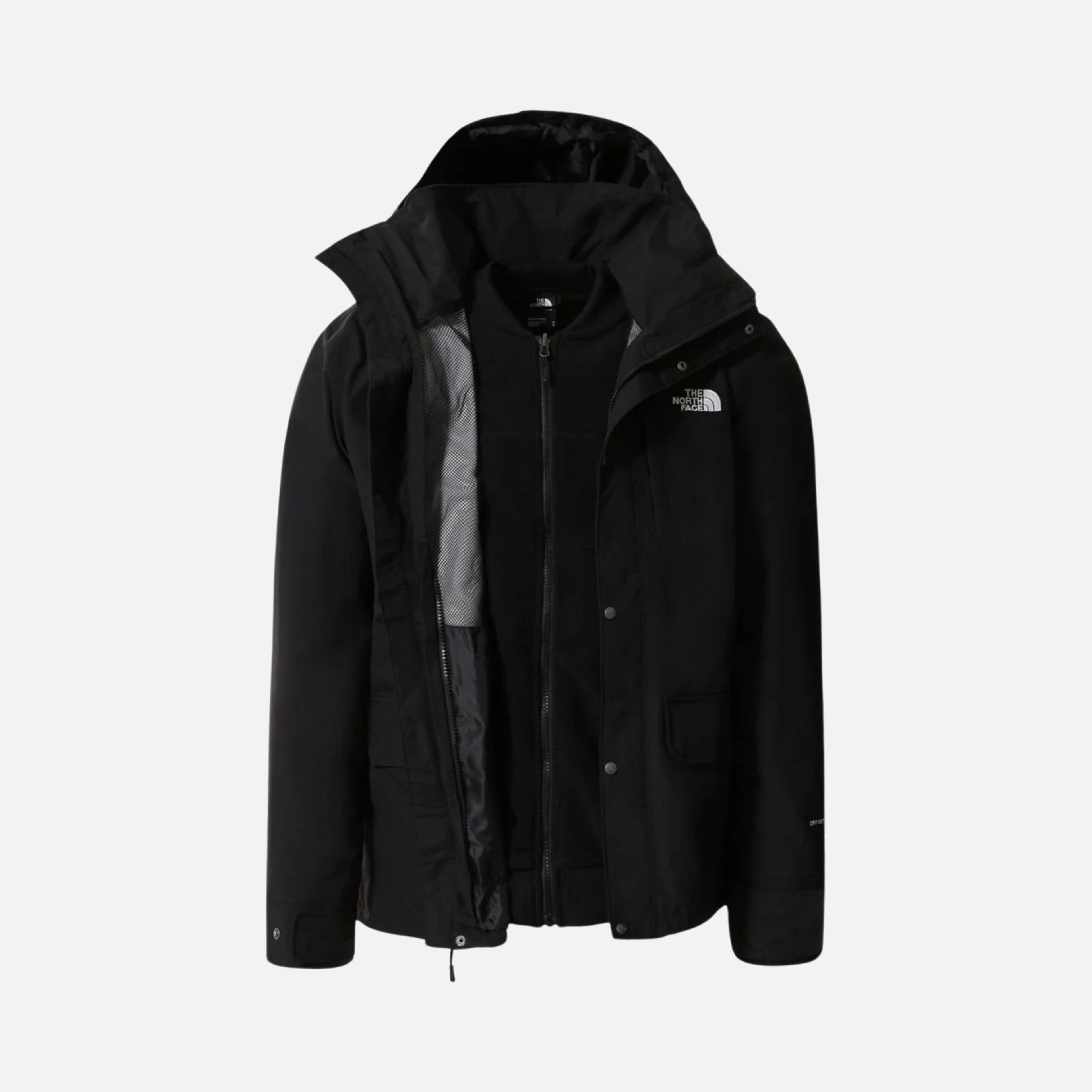 North Face Pinecroft Triclimate DryVent™ Convertible Full-Zip Hoodie Erkek Mont