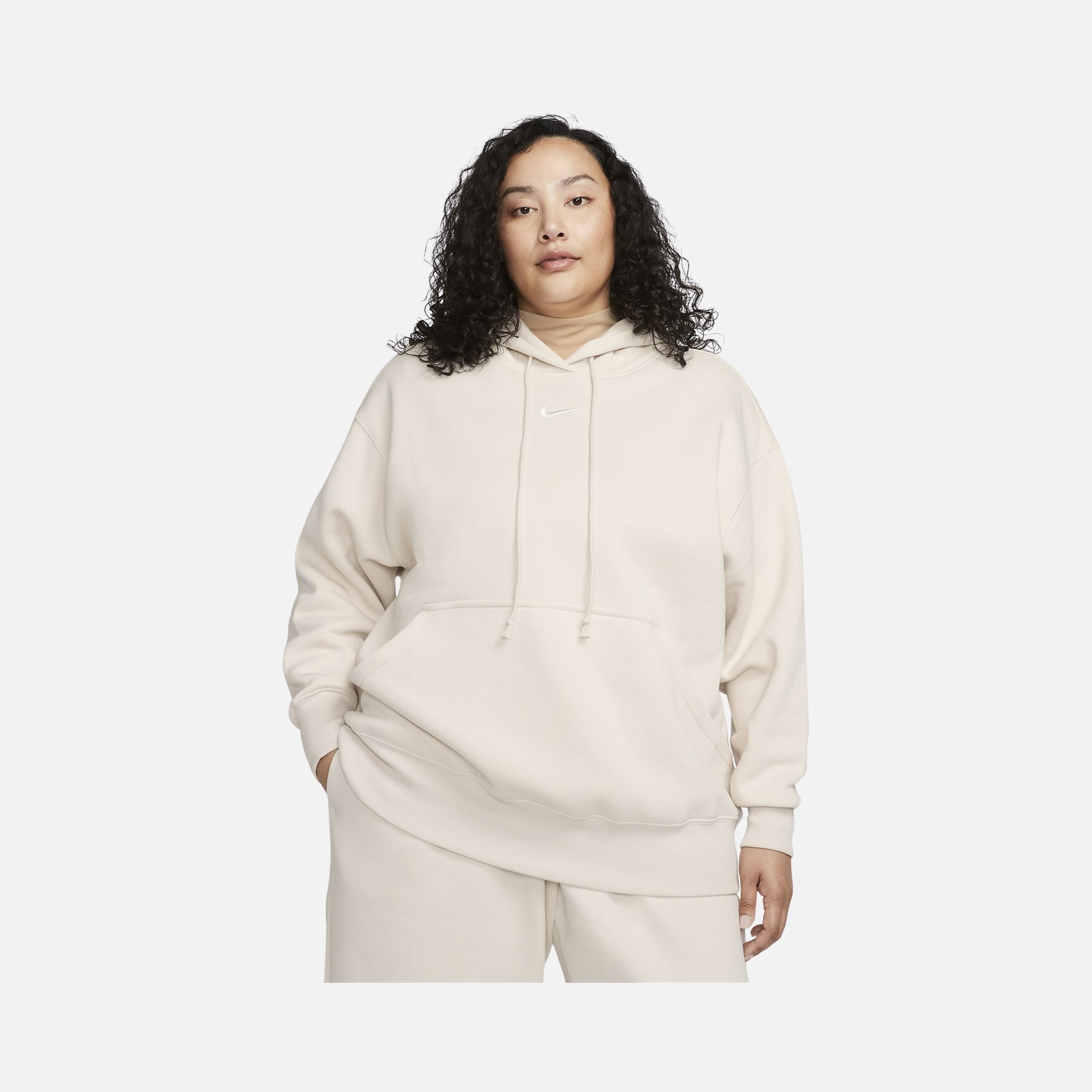 Nike Sportswear Phoenix Fleece Oversized Pullover Hoodie (Plus Size) Kadın Sweatshirt