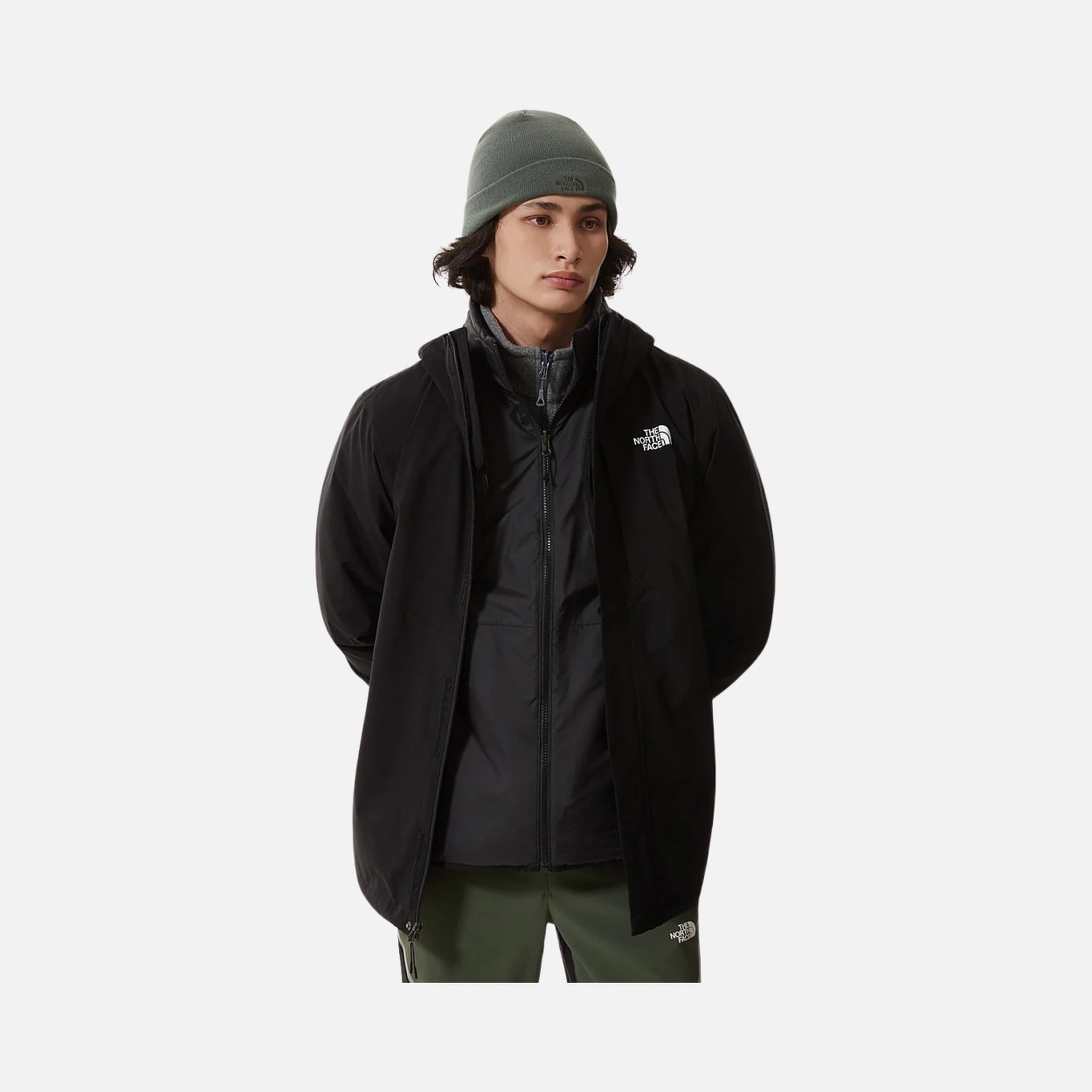 North Face Carto Triclimate DryVent™ PrimaLoft® Full-Zip Hoodie Erkek Mont