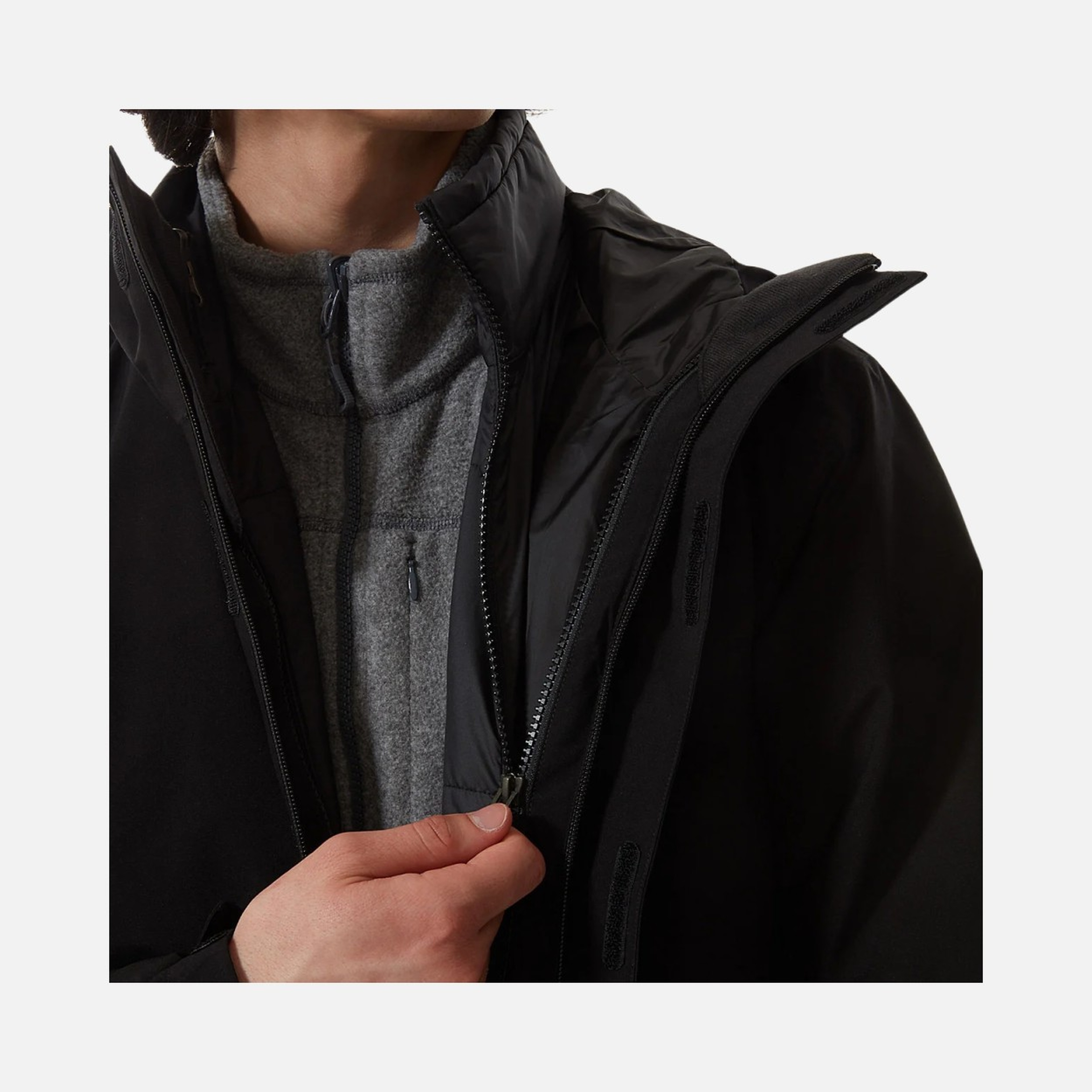 North Face Carto Triclimate DryVent™ PrimaLoft® Full-Zip Hoodie Erkek Mont