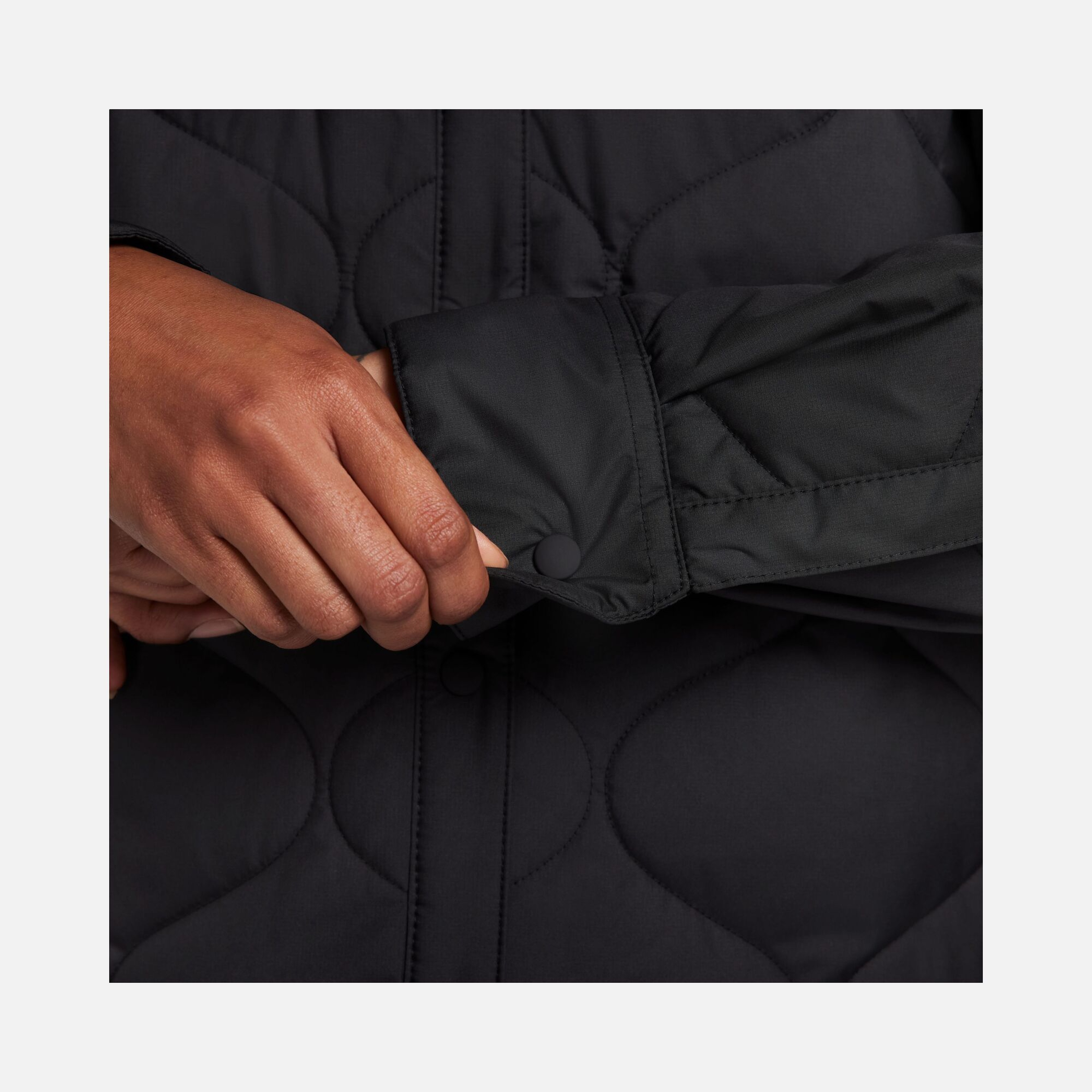 Nike Sportswear Essential Quilted Trench Full-Snap Kadın Ceket