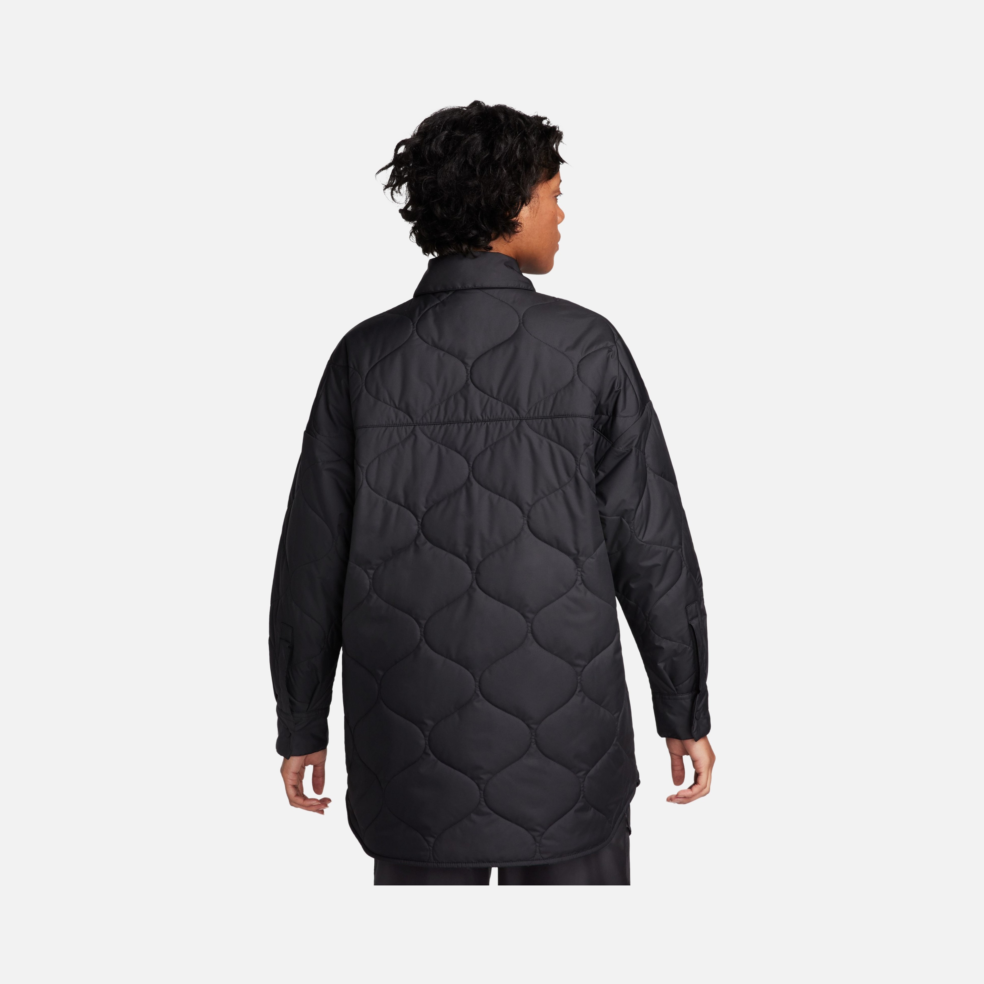 Nike Sportswear Essential Quilted Trench Full-Snap Kadın Ceket