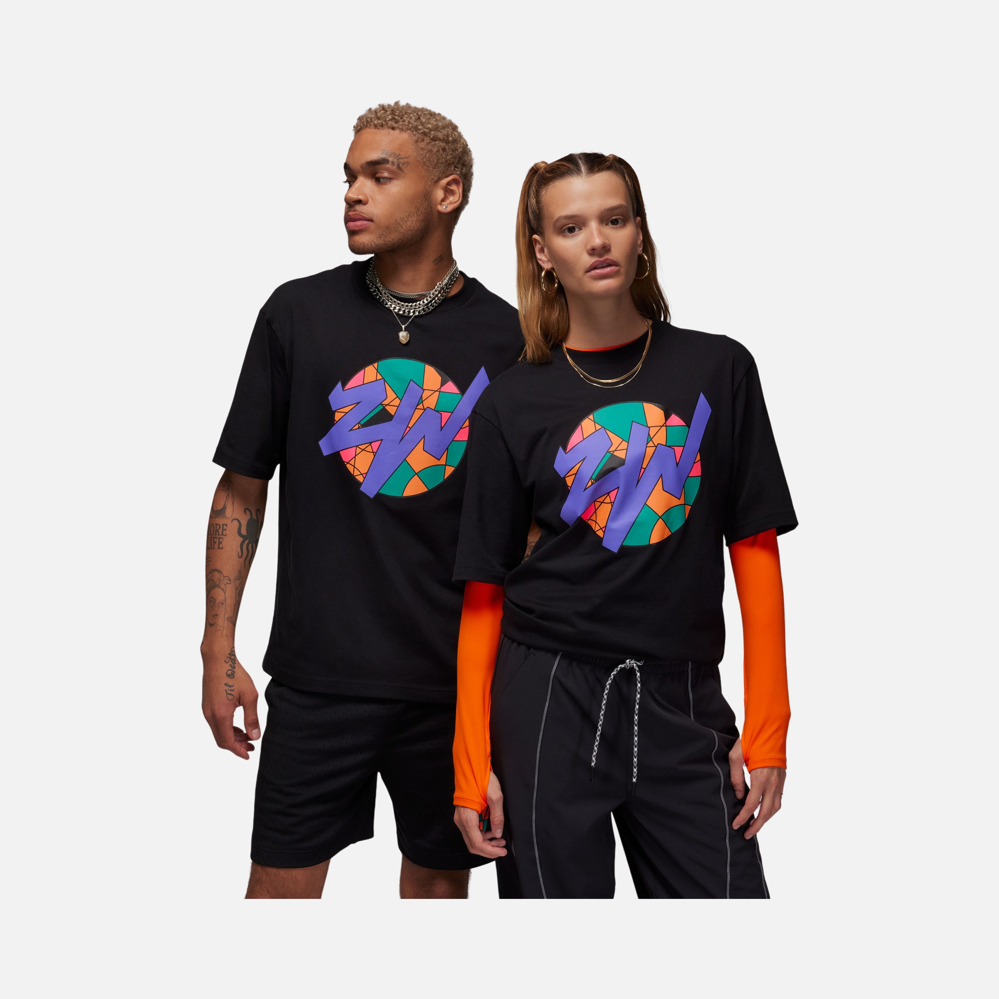 Nike Jordan Zion Seasonal Printed Graphics Short-Sleeve Erkek Tişört