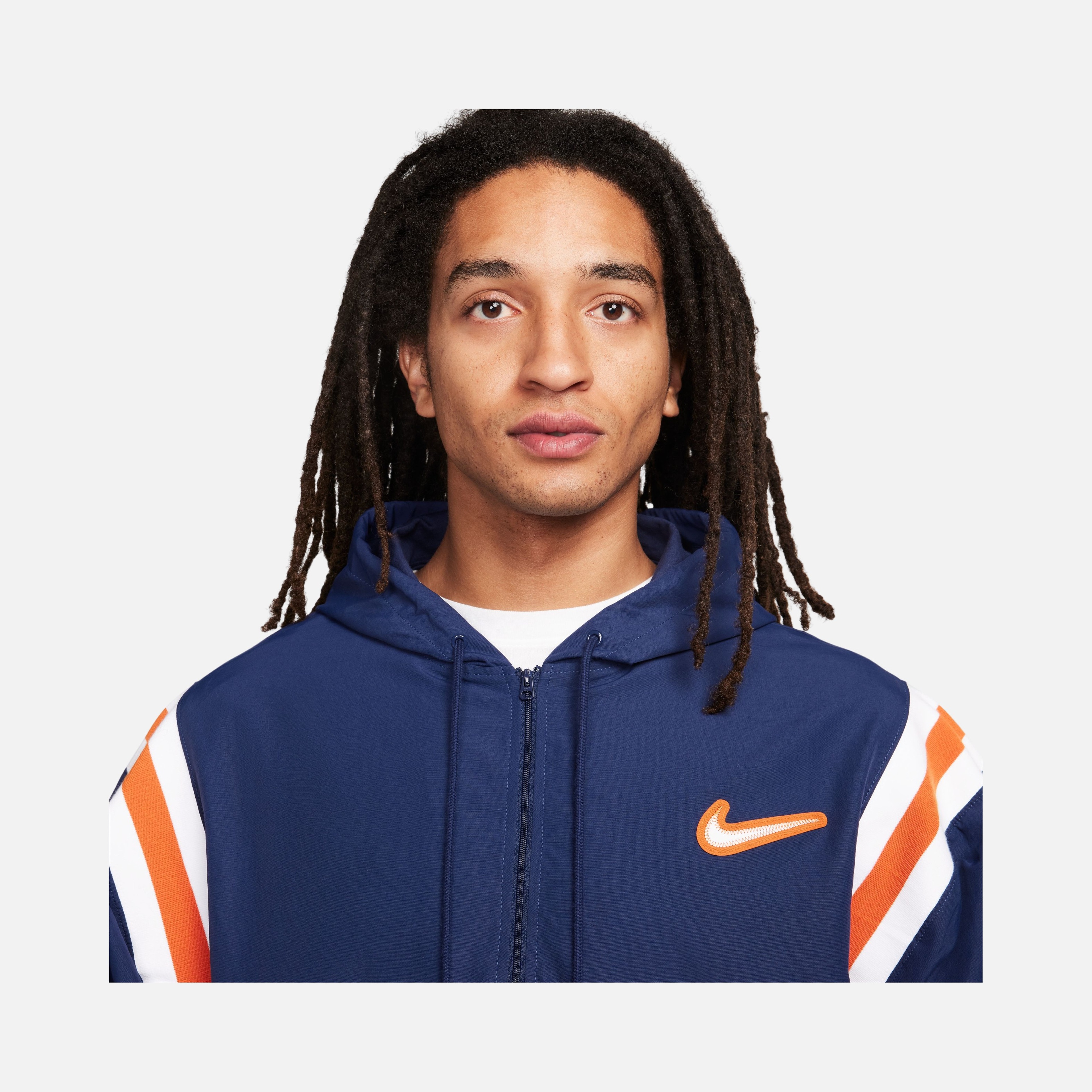 Nike Sportswear Authentics Woven Lined 1/2-Zip Hoodie Erkek Sweatshirt