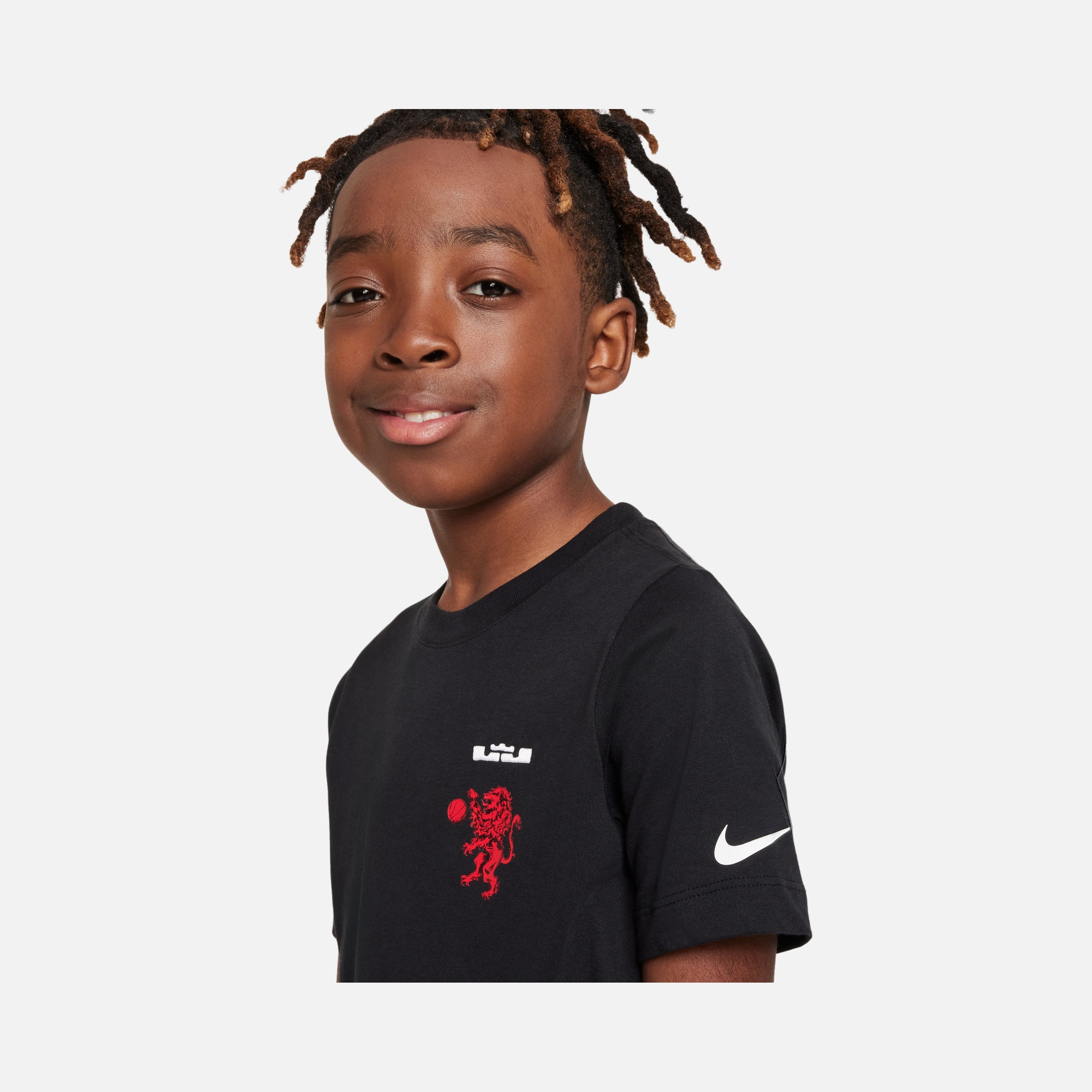 Nike LeBron James ''Basketball Royals'' Short-Sleeve Çocuk Tişört