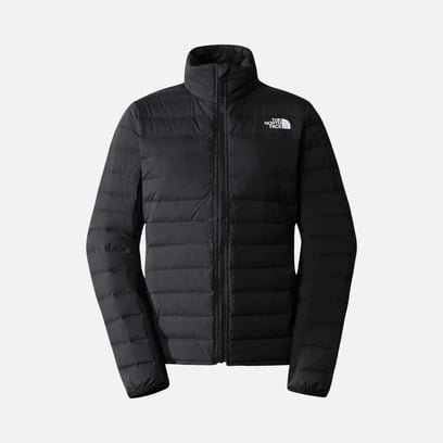 North Face Belleview Stretch Goose Down 600 Full-Zip Hoodie Kadın Mont