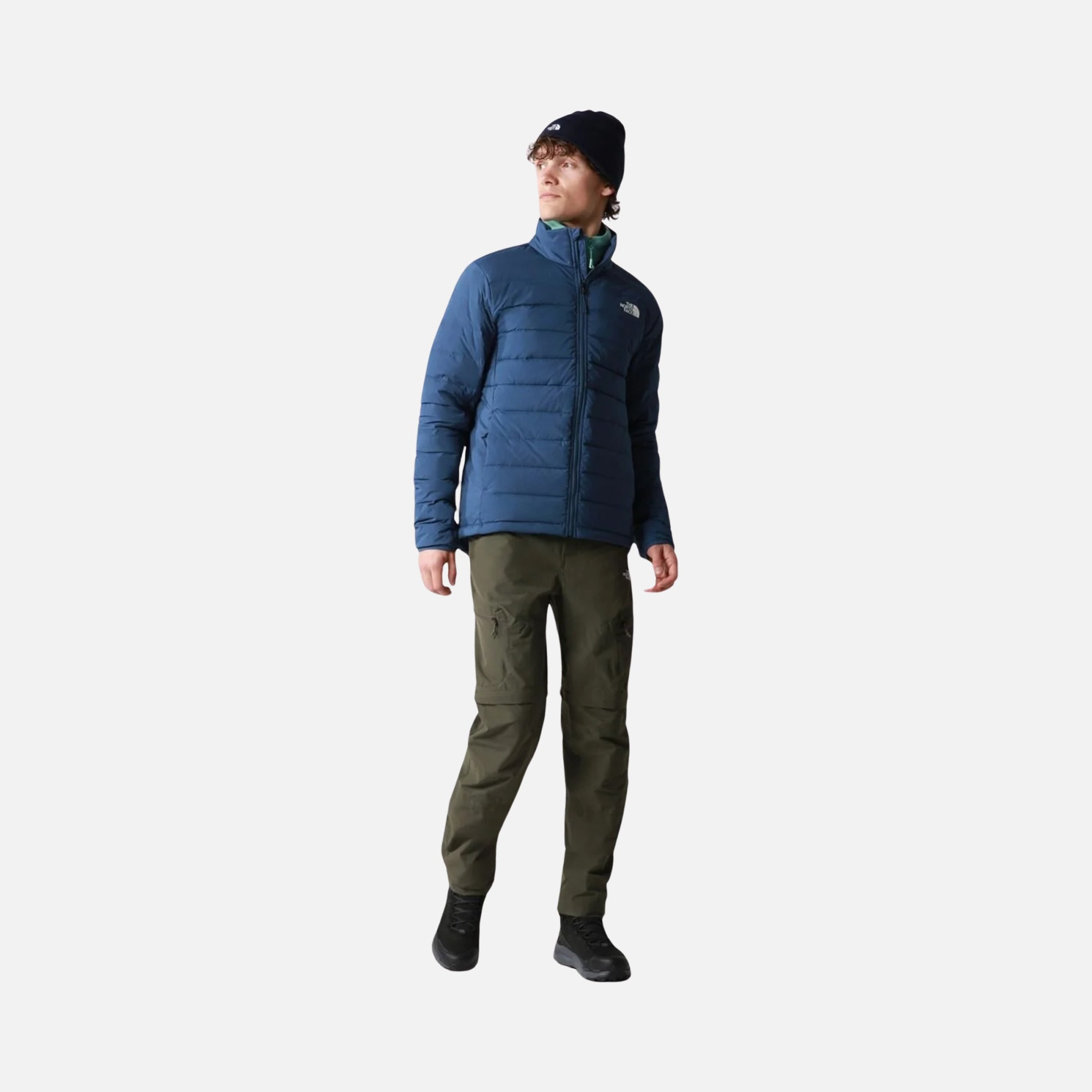 North Face Belleview Stretch Goose Down 600 Full-Zip Erkek Mont