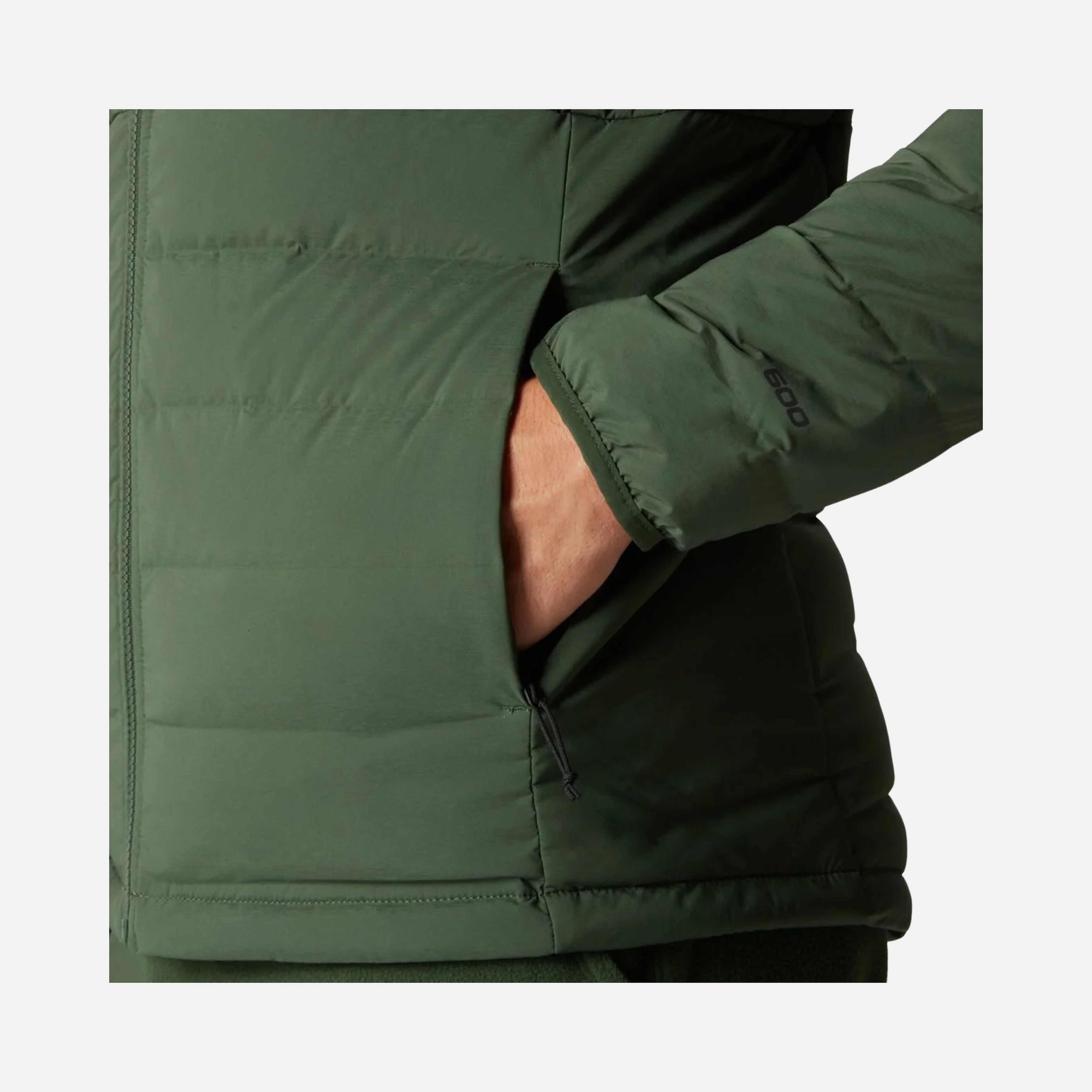 North Face Belleview Stretch Goose Down 600 Full-Zip Erkek Mont