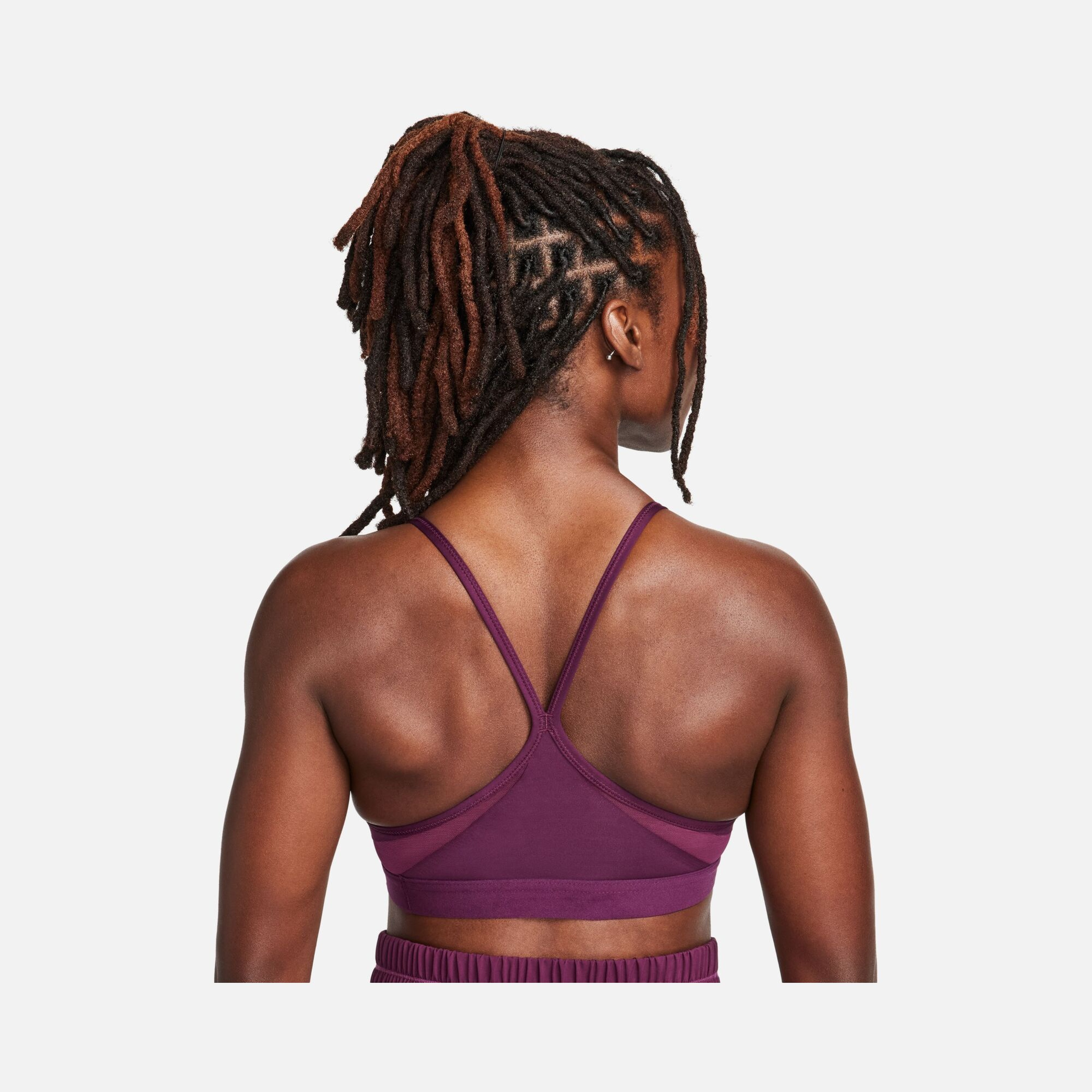 Nike Dri-Fit Indy V Neck Light-Support Sports Training Kadın Bra