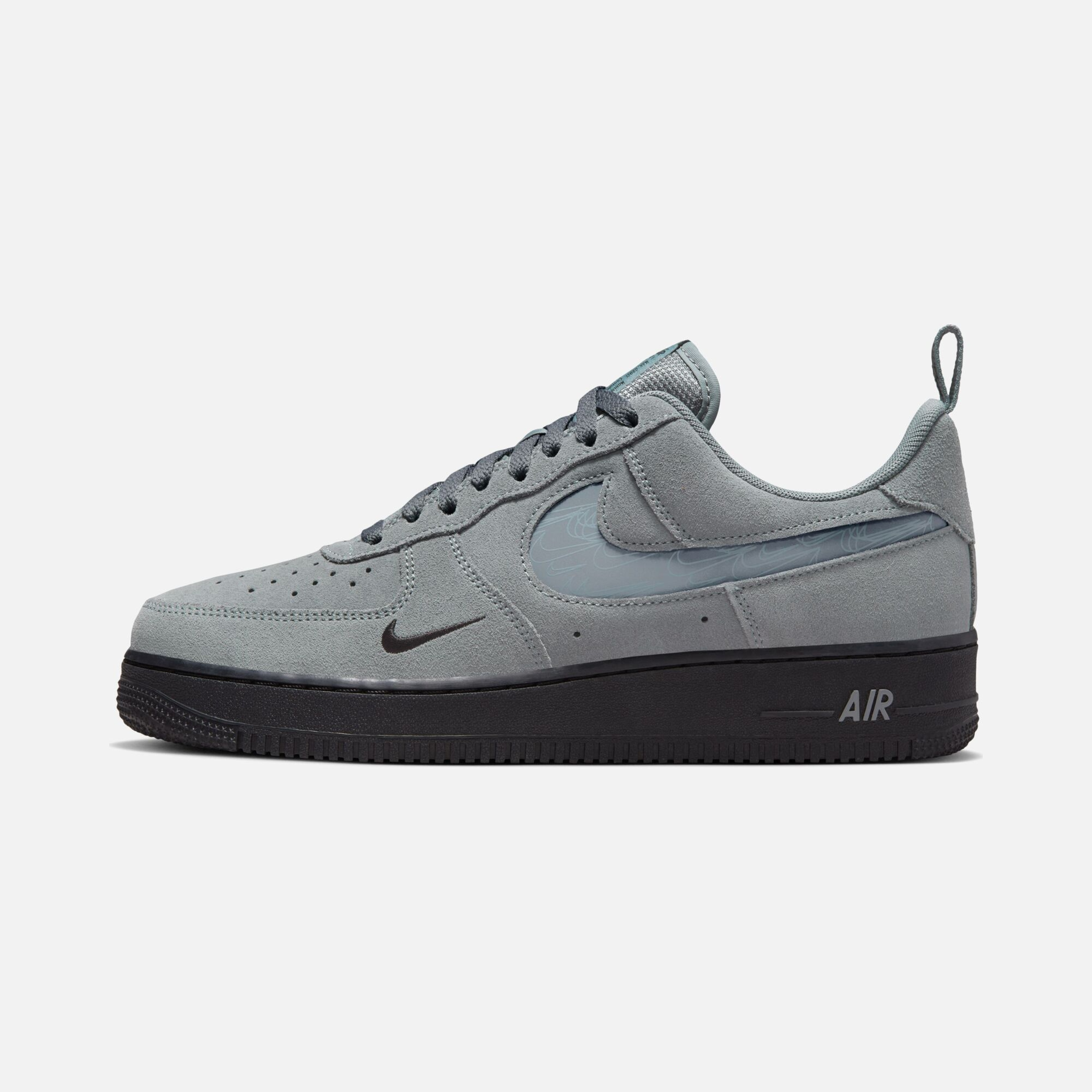 Nike Air Force 1 '07 LV8 ''Reflective Multi Swoosh'' Erkek Spor Ayakkabı